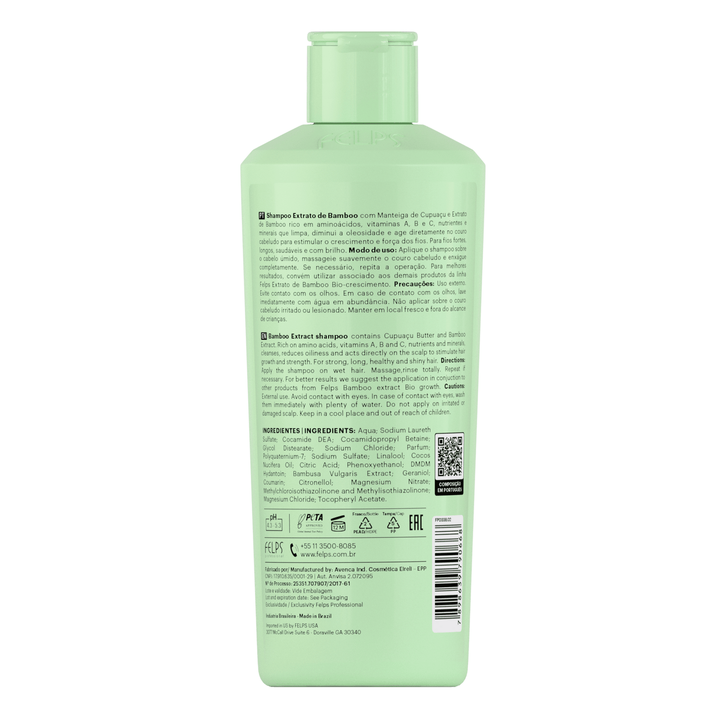 Estratto di Bambu Shampoo Per Crescita Capelli - Keratinbooms