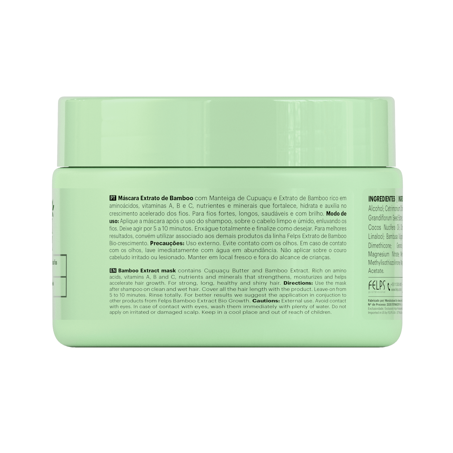 Estratto di Bambu Maschera per Crescita Capelli - Keratinbooms