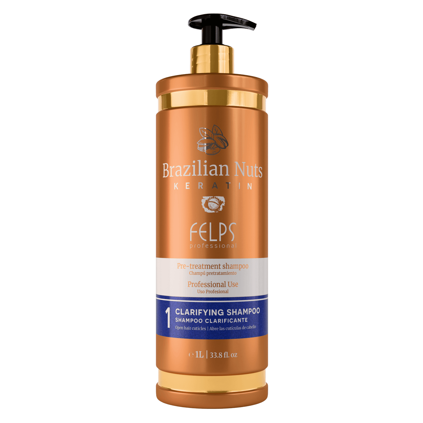 Shampoo Purificante Step 1 Brazilian Nuts - Keratinbooms