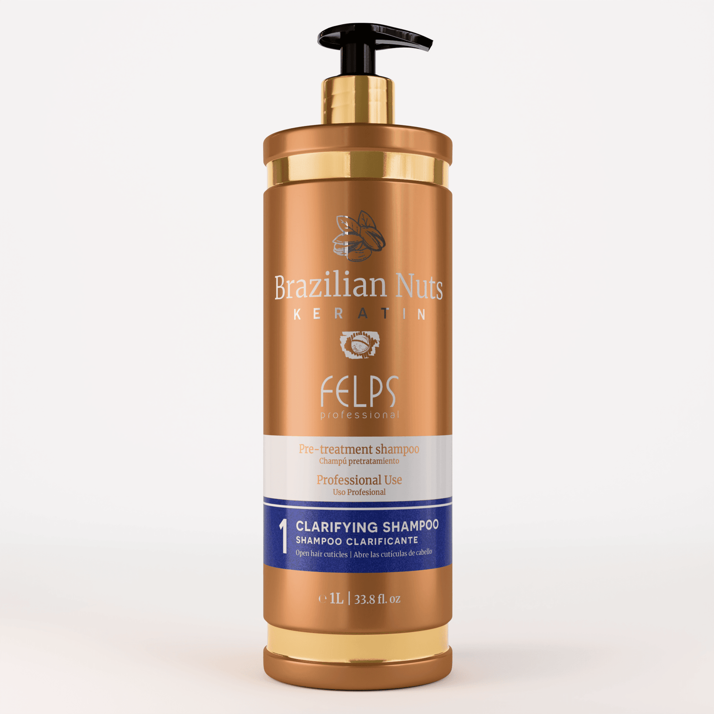 Shampoo Purificante Step 1 Brazilian Nuts - Keratinbooms