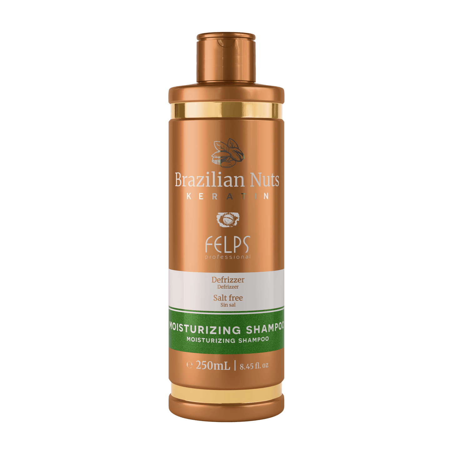 Shampoo Brazilian Nuts post-trattamento senza solfati - Keratinbooms