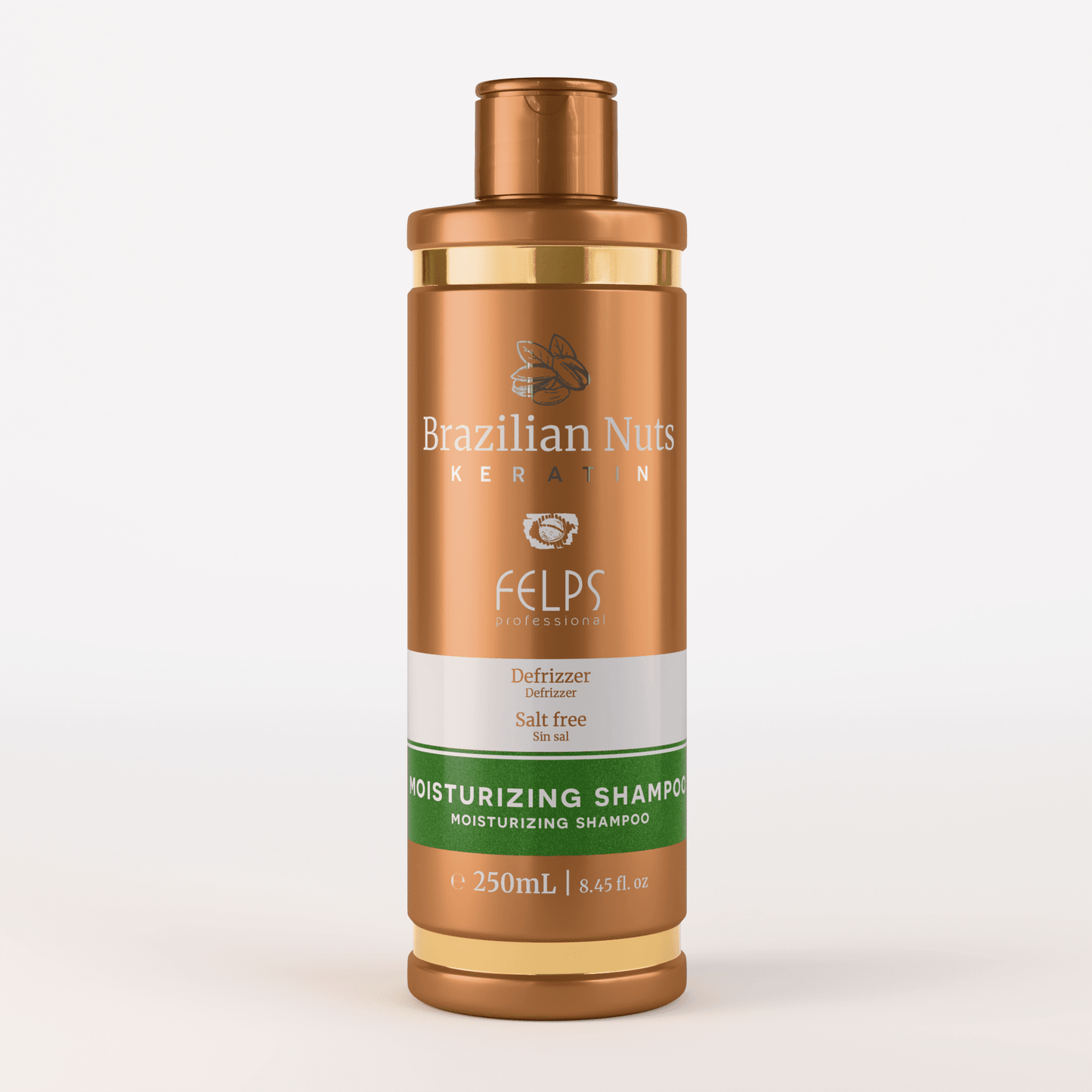 Shampoo Brazilian Nuts post-trattamento senza solfati - Keratinbooms