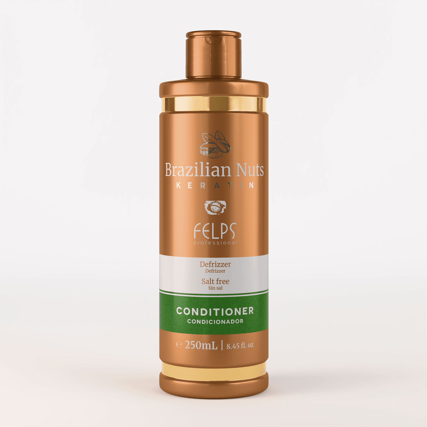 Conditioner Brazilian Nuts post-trattamento, senza solfati e siliconi - Keratinbooms