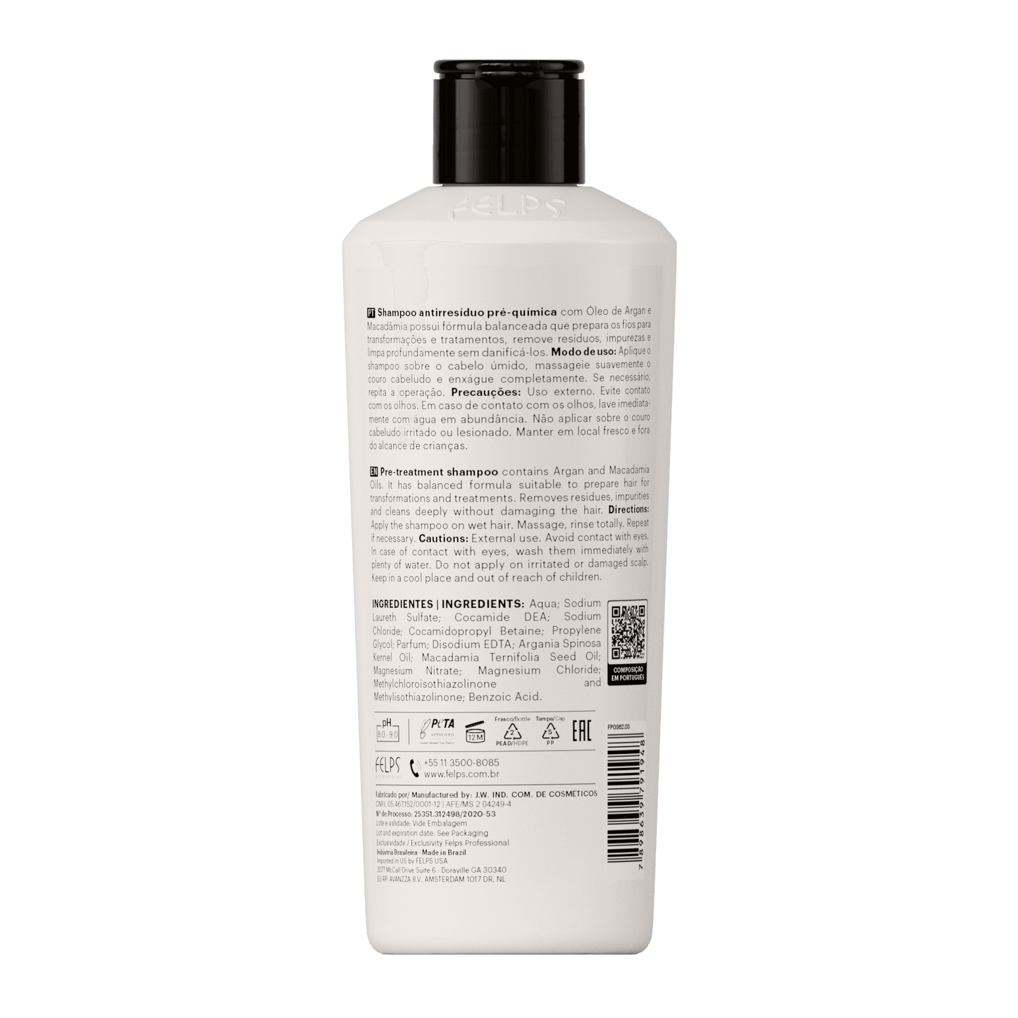 Shampoo Purificante Anti-residuo Preparatore - Keratinbooms