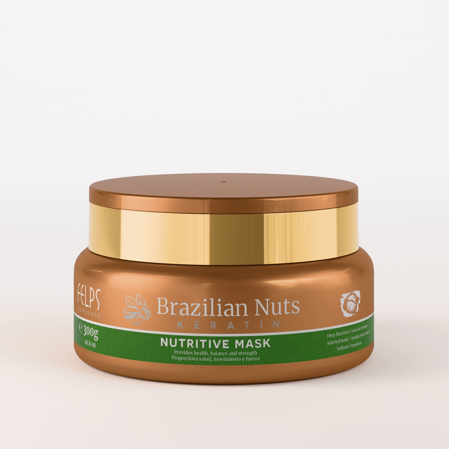 Maschera capelli Nutrizione Profonda Brazilian Nuts - Keratinbooms