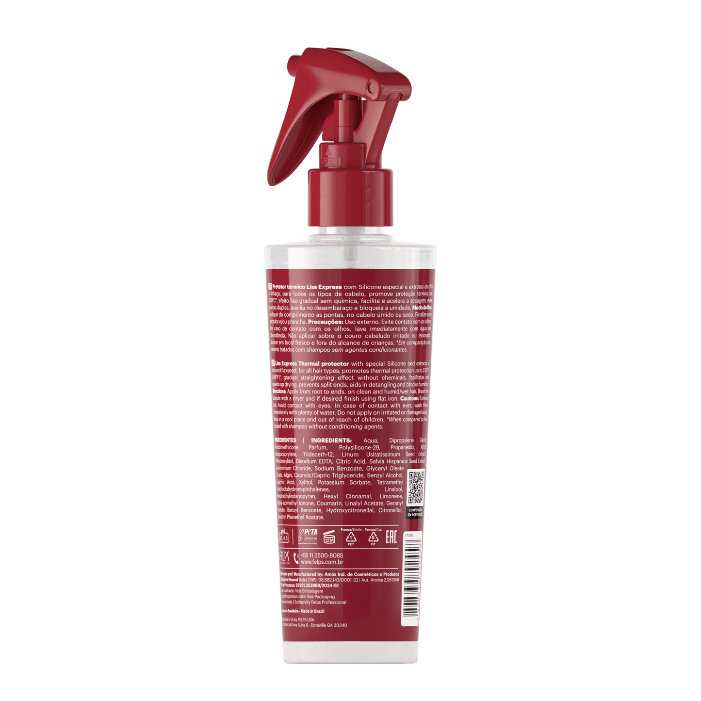 SOS Liss Express Termoprotettore capelli - Keratinbooms