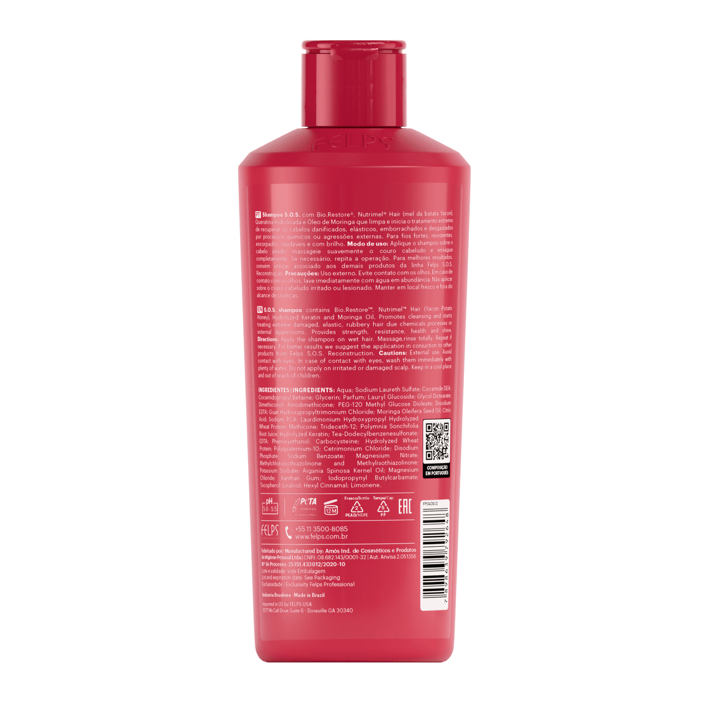 SOS Shampoo rigenerante - Keratinbooms
