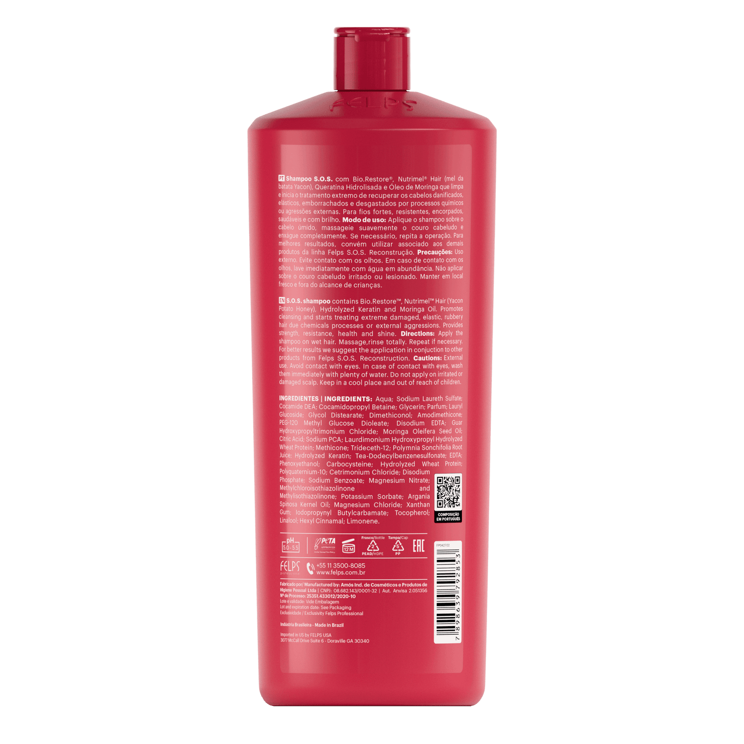 SOS Shampoo rigenerante - Keratinbooms