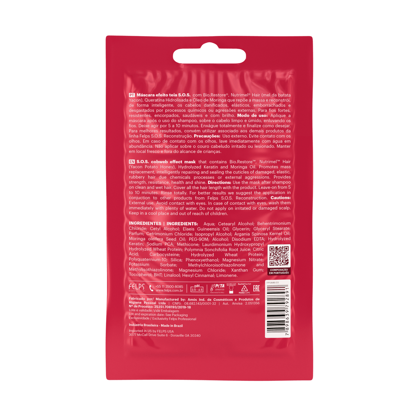 SOS Maschera rigenerante - Keratinbooms