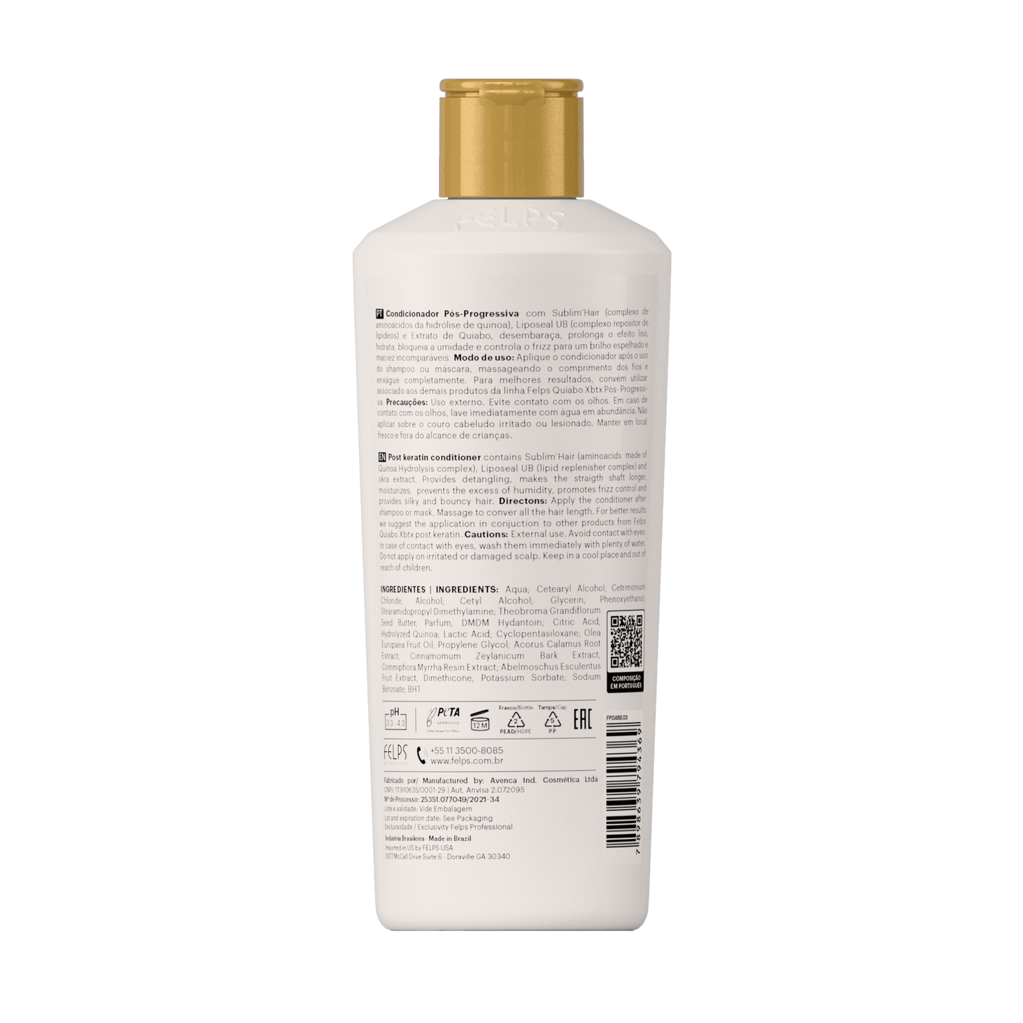 Quiabo Balsamo Ristrutturante Post trattamento - Keratinbooms