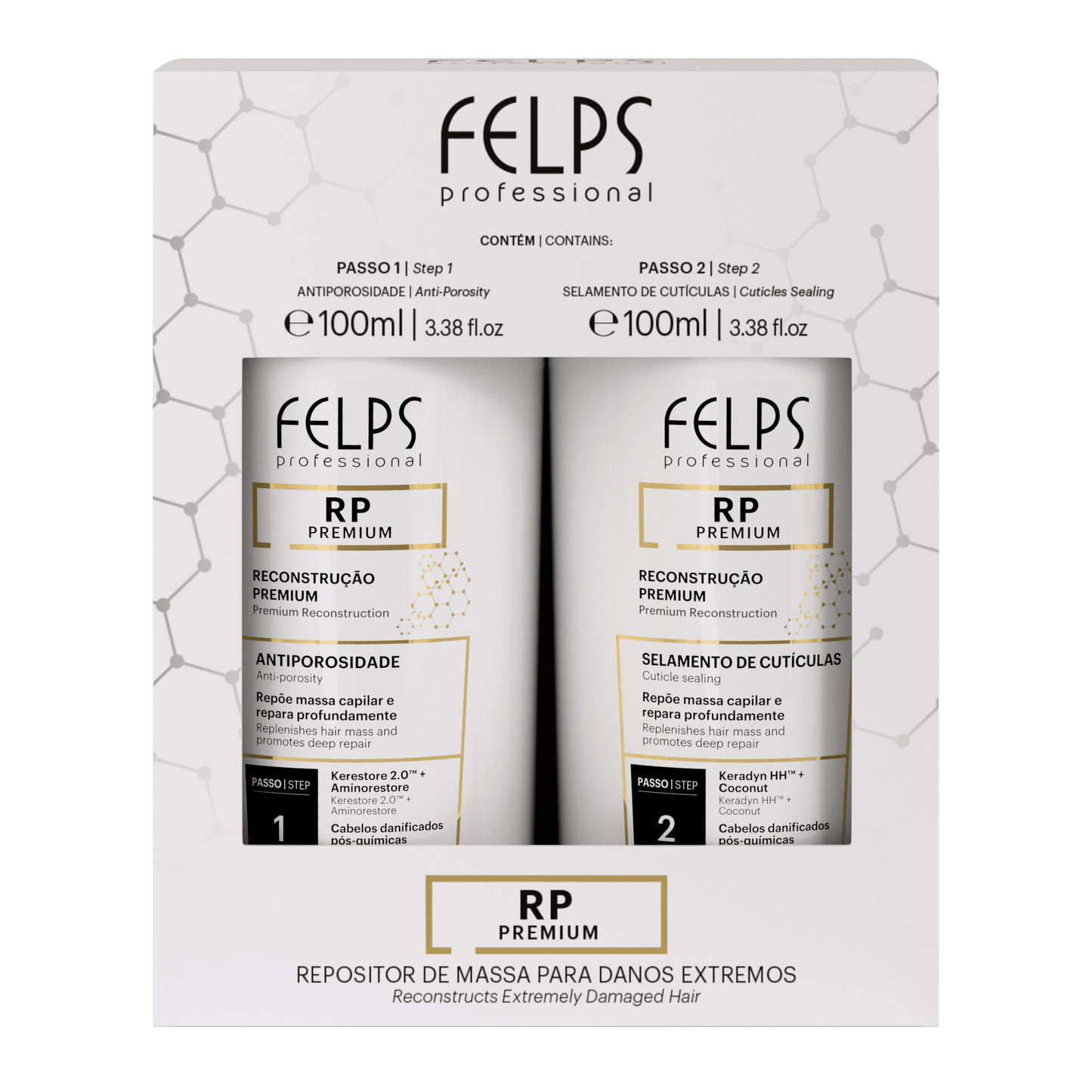 RP Ricostruzione capelli KIT DUO - Keratinbooms