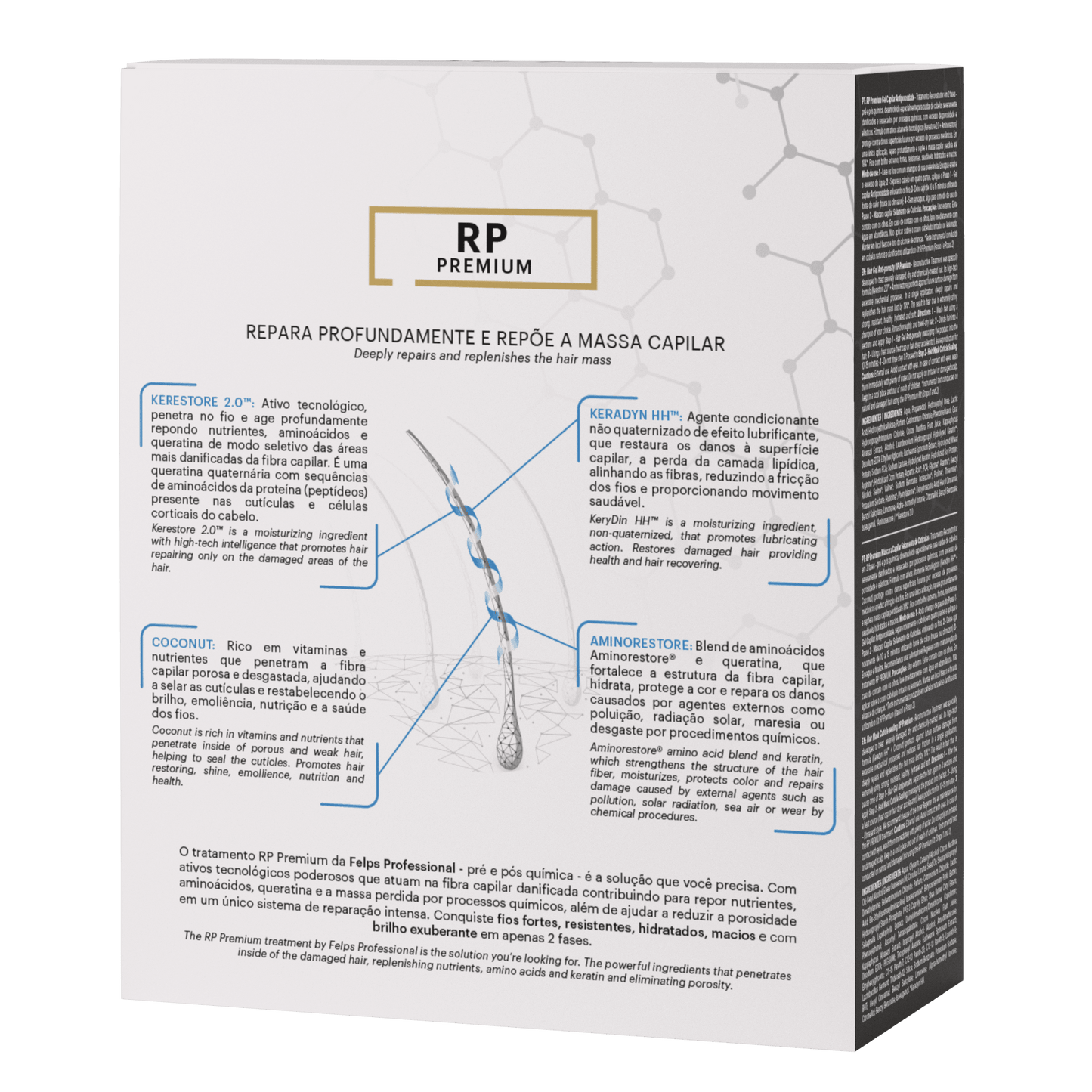 RP Ricostruzione capelli KIT DUO - Keratinbooms