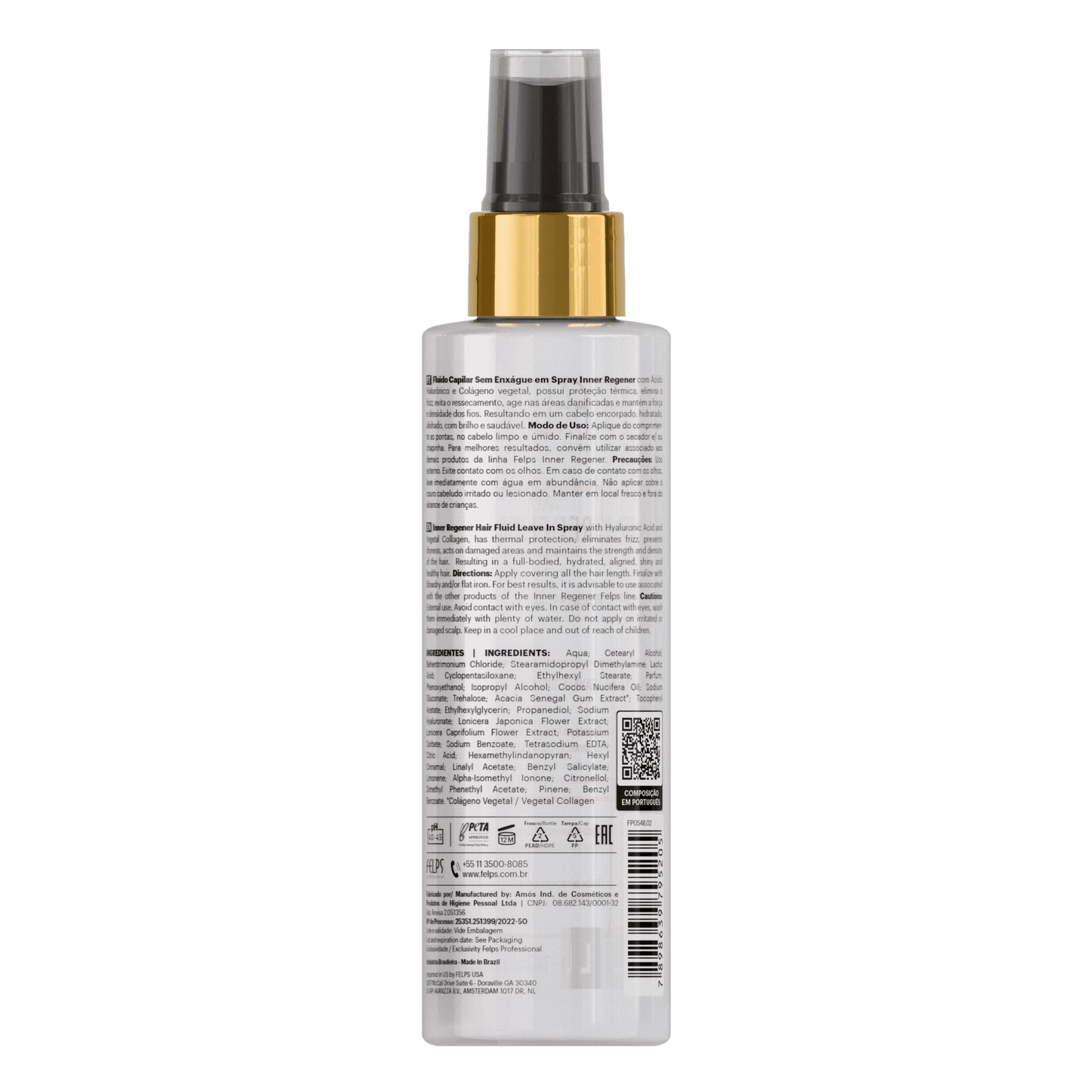 Termoprotettore Inner Regener Leave in Spray - Keratinbooms