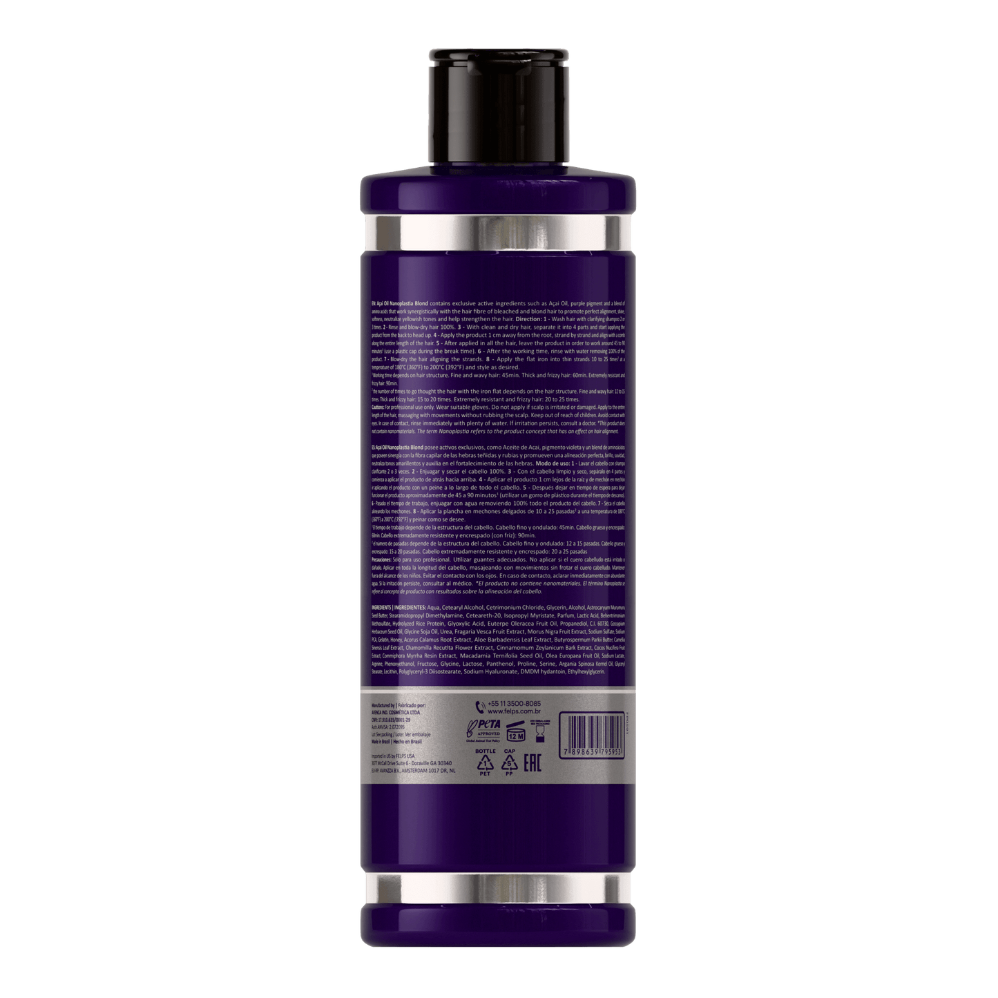 Nanoplastia Olio di Acai Blonde - Keratinbooms