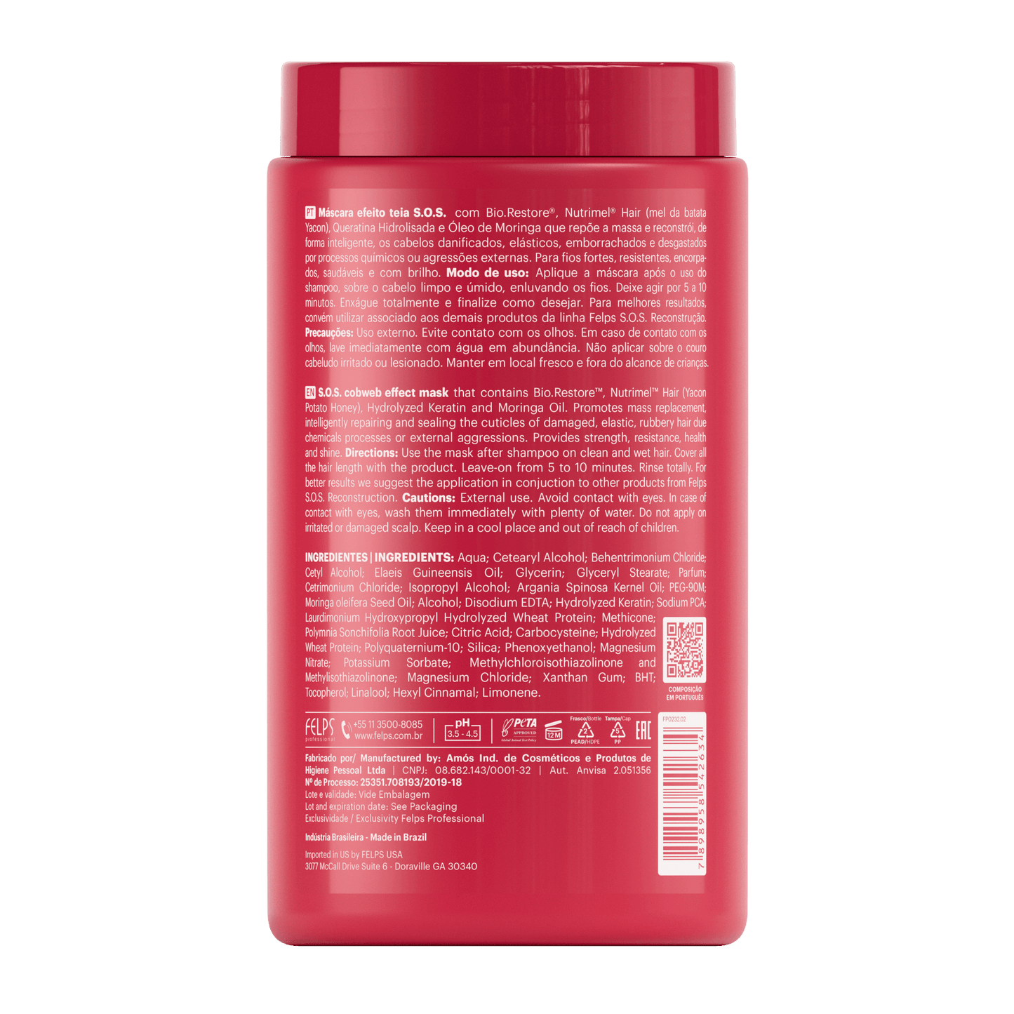 SOS Maschera rigenerante - Keratinbooms