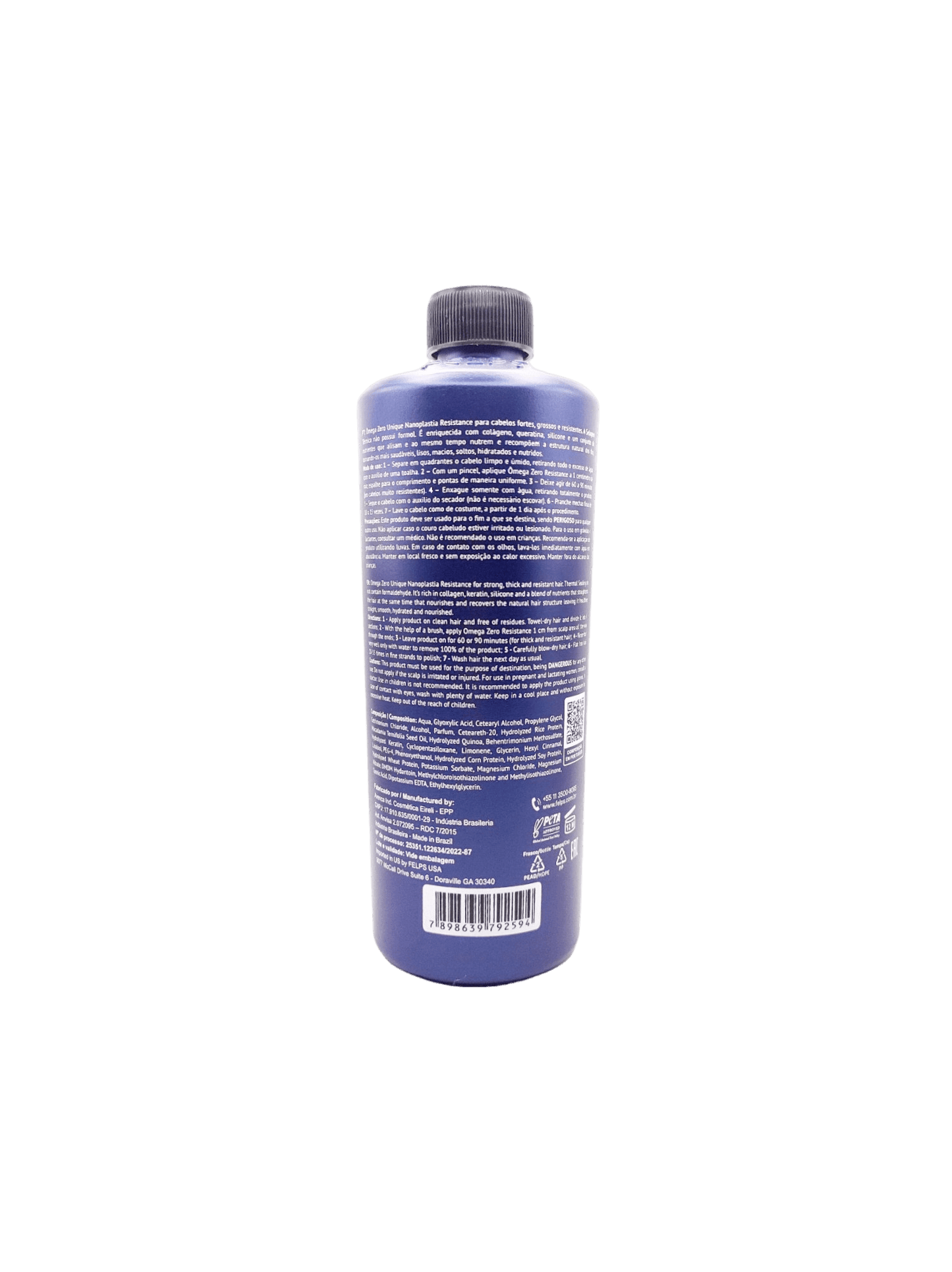 Nanoplastia Omega Zero Resistance - Keratinbooms