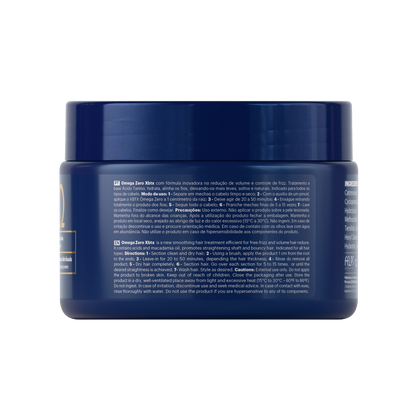 Flacone XBTX Omega Zero Organic Felps Professional 300g - Trattamento anti-frizz con acido tannico