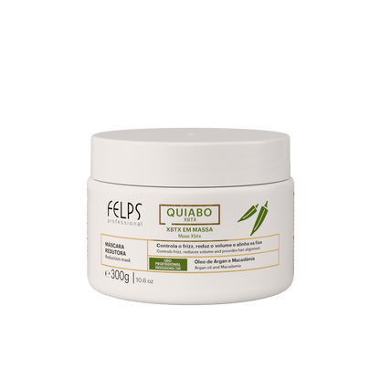 QUIABO XBTX lisciante per capelli con olio di Argan e Macadamia - Keratinbooms