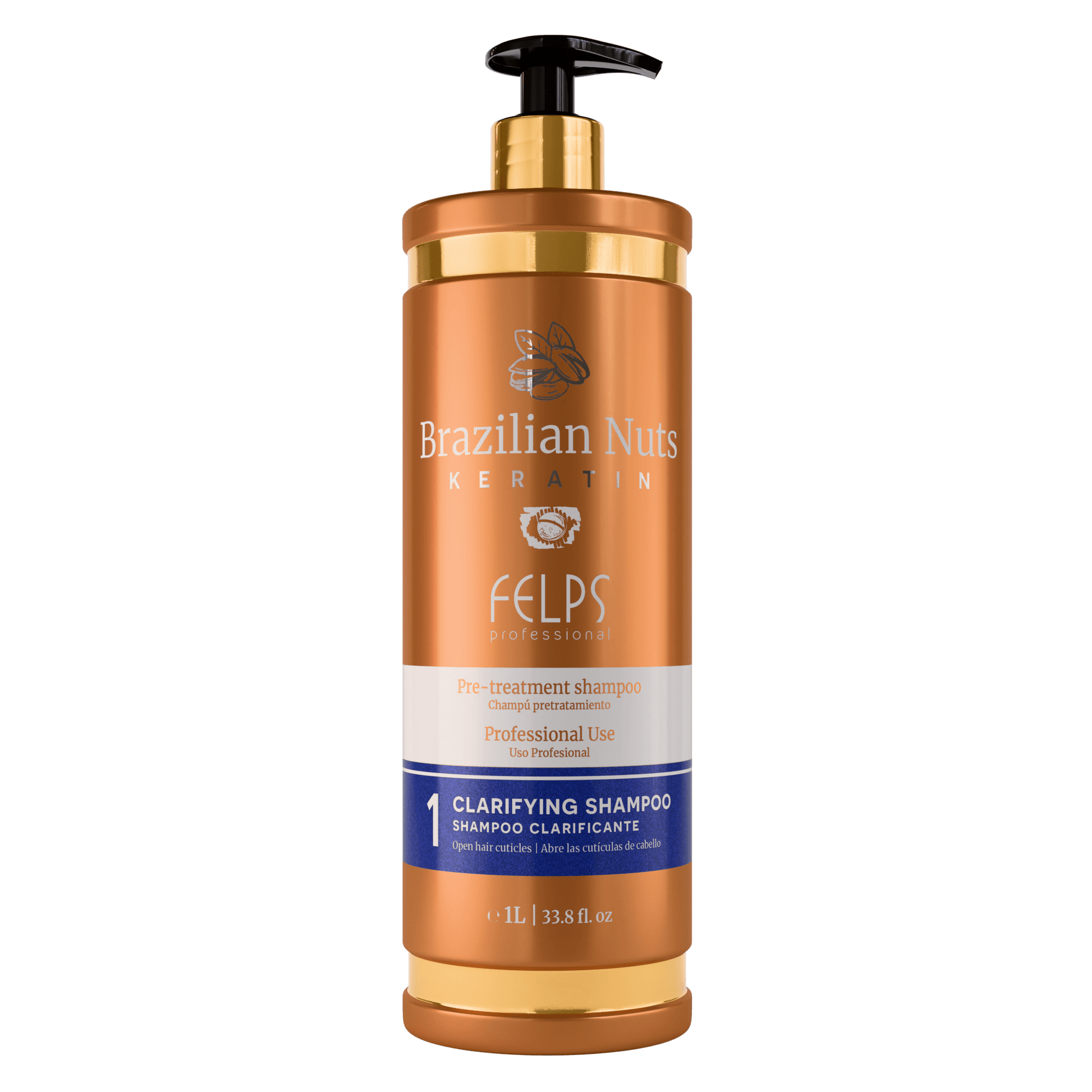 Shampoo Purificante Step 1 Brazilian Nuts - Keratinbooms