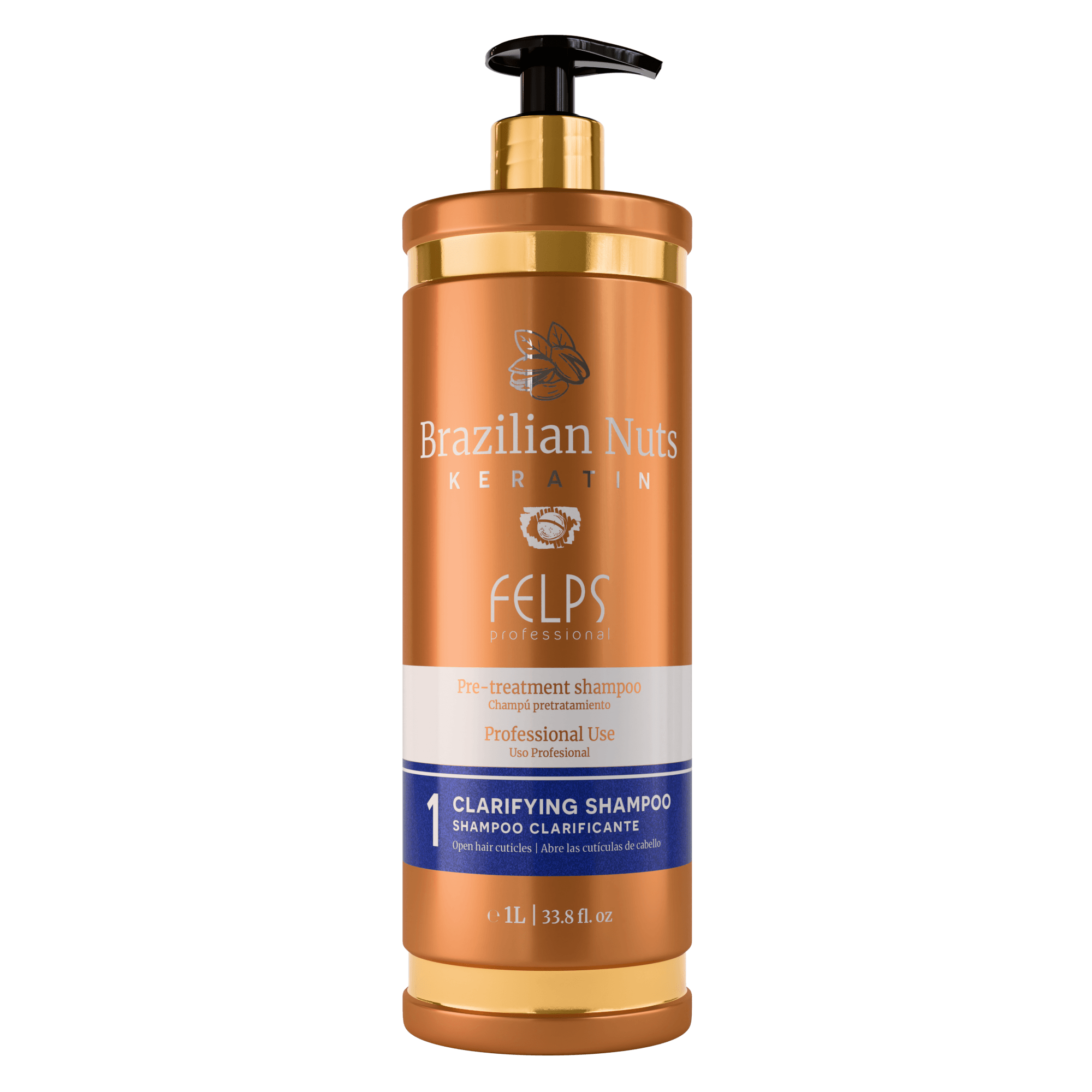 Shampoo Purificante Step 1 Brazilian Nuts - Keratinbooms