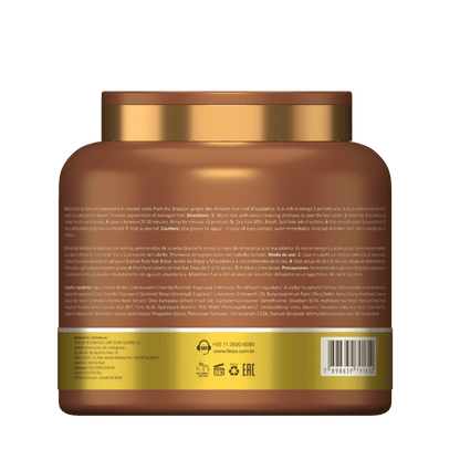 Botox Lisciante per capelli Nutritivo Brazilian Nuts - Keratinbooms