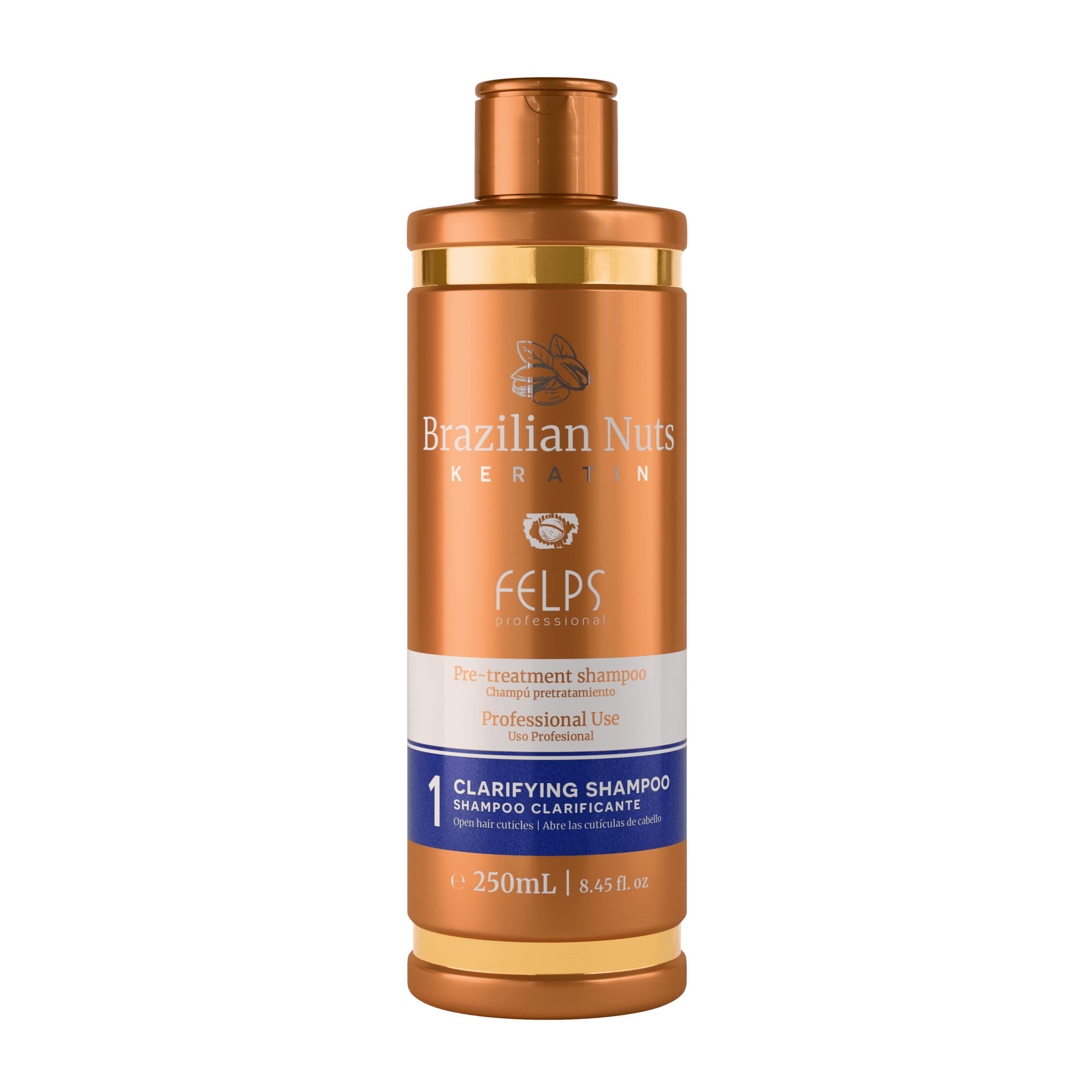 Shampoo Purificante Step 1 Brazilian Nuts - Keratinbooms