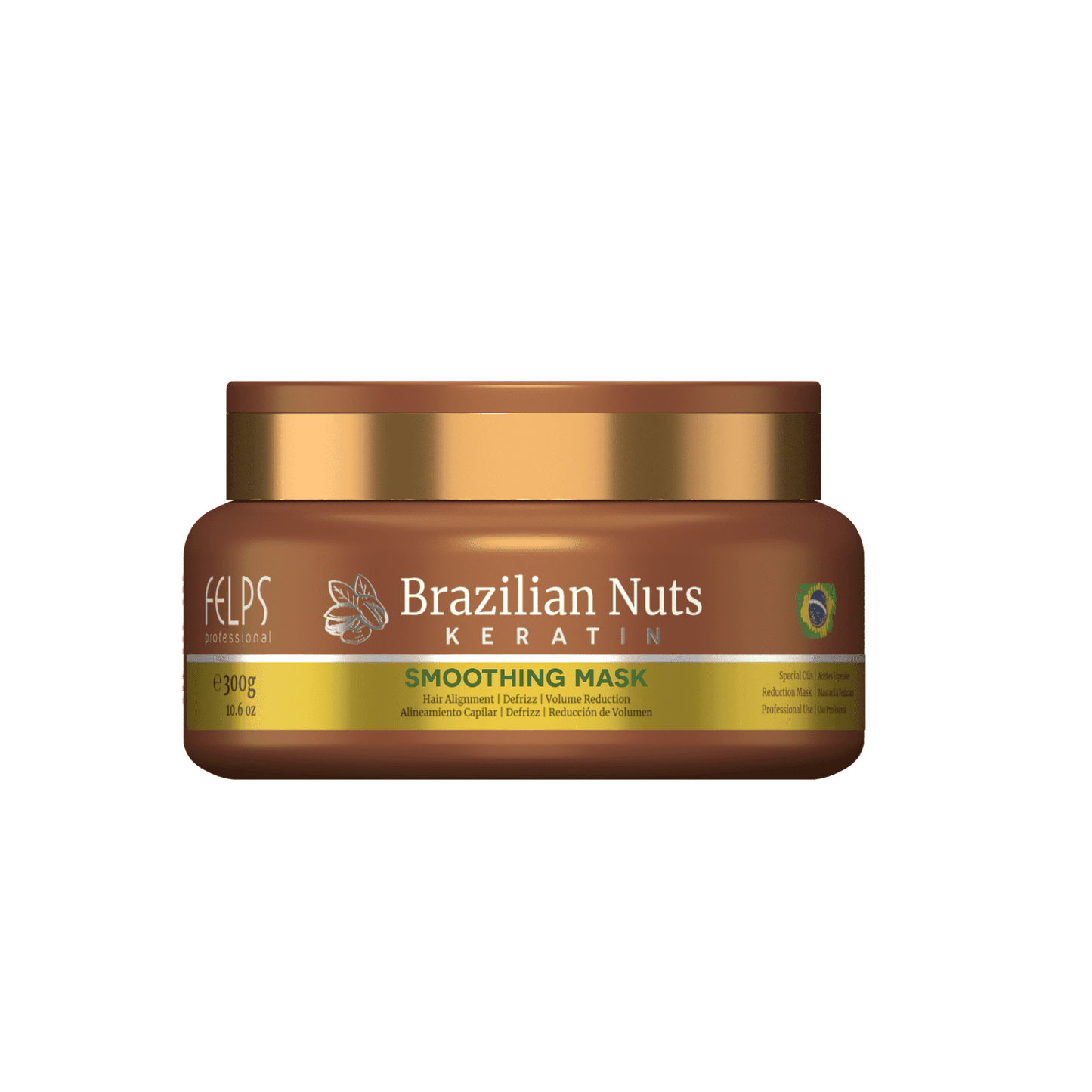 Botox Lisciante per capelli Nutritivo Brazilian Nuts - Keratinbooms