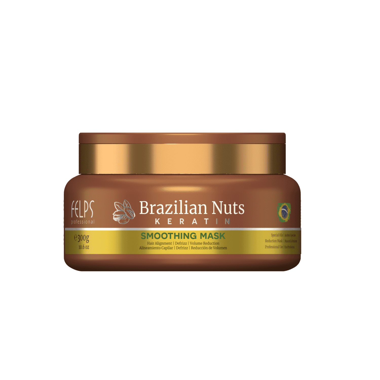 Botox Lisciante per capelli Nutritivo Brazilian Nuts - Keratinbooms