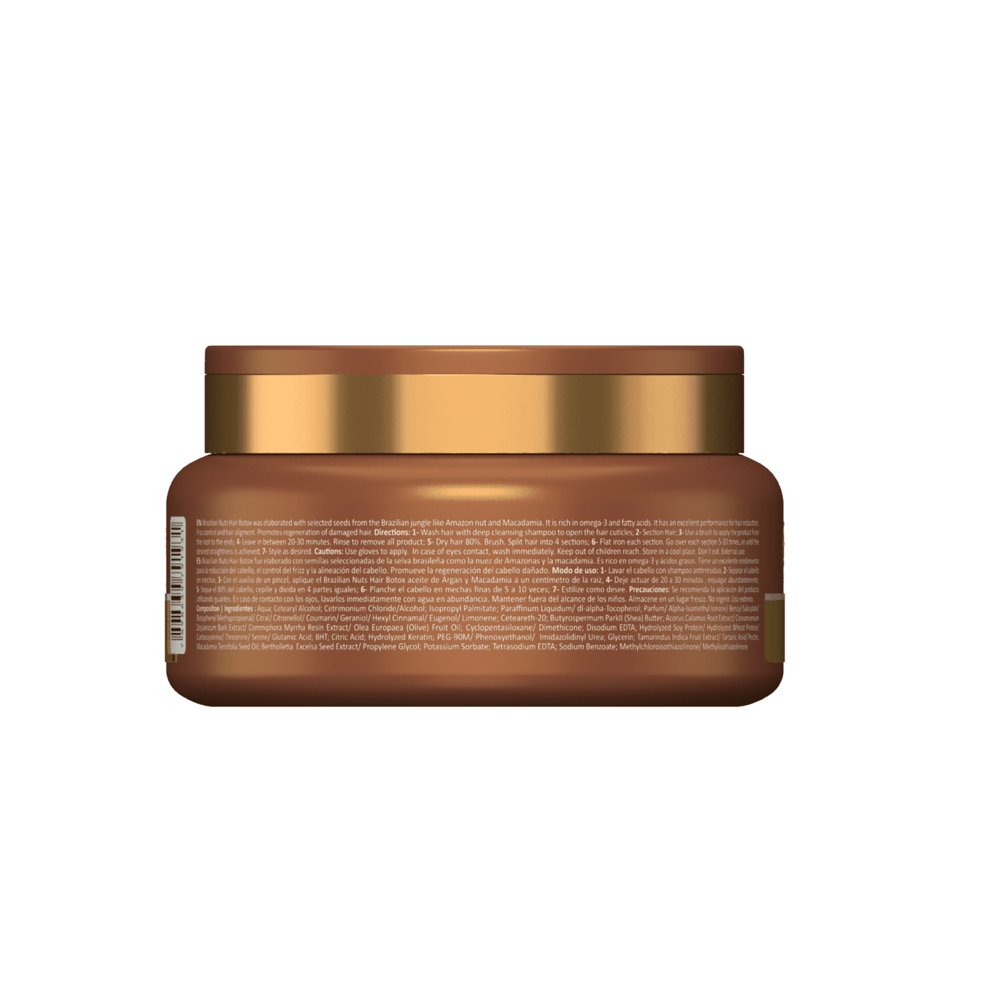 Botox Lisciante per capelli Nutritivo Brazilian Nuts - Keratinbooms