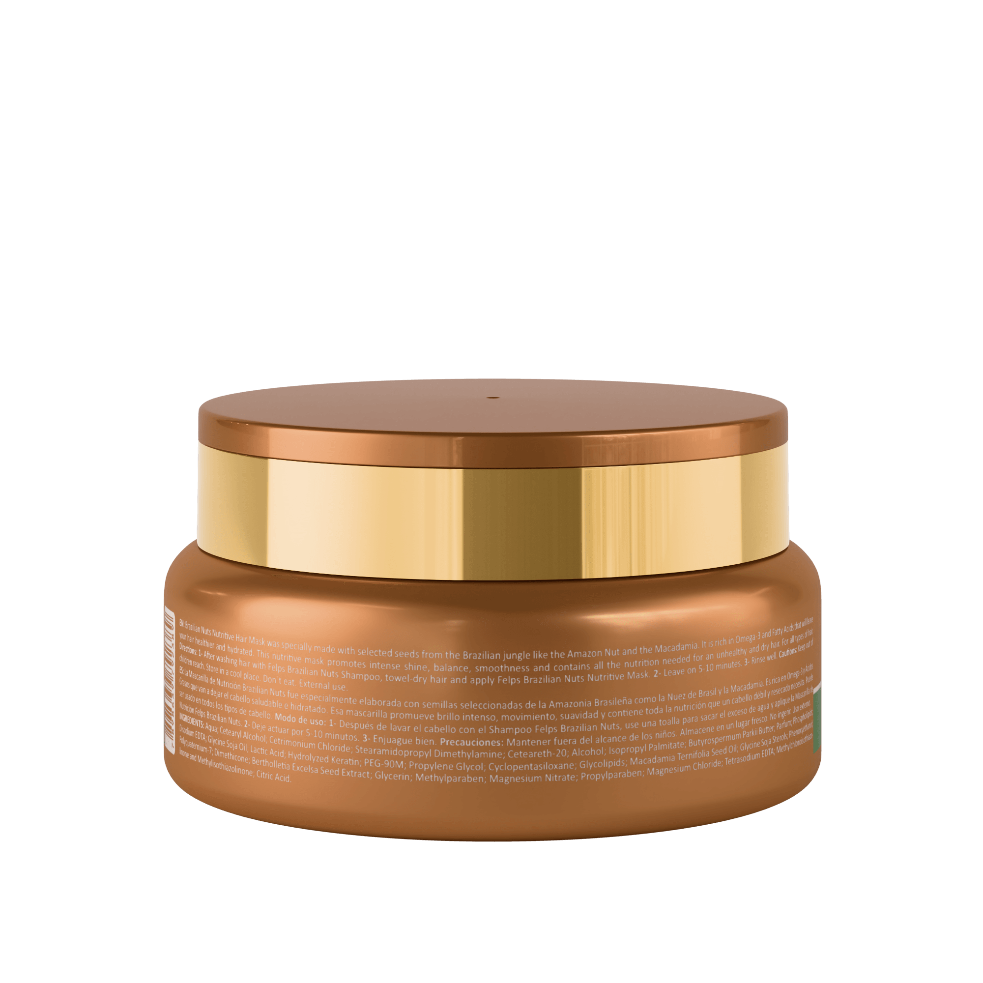 Maschera capelli Nutrizione Profonda Brazilian Nuts - Keratinbooms