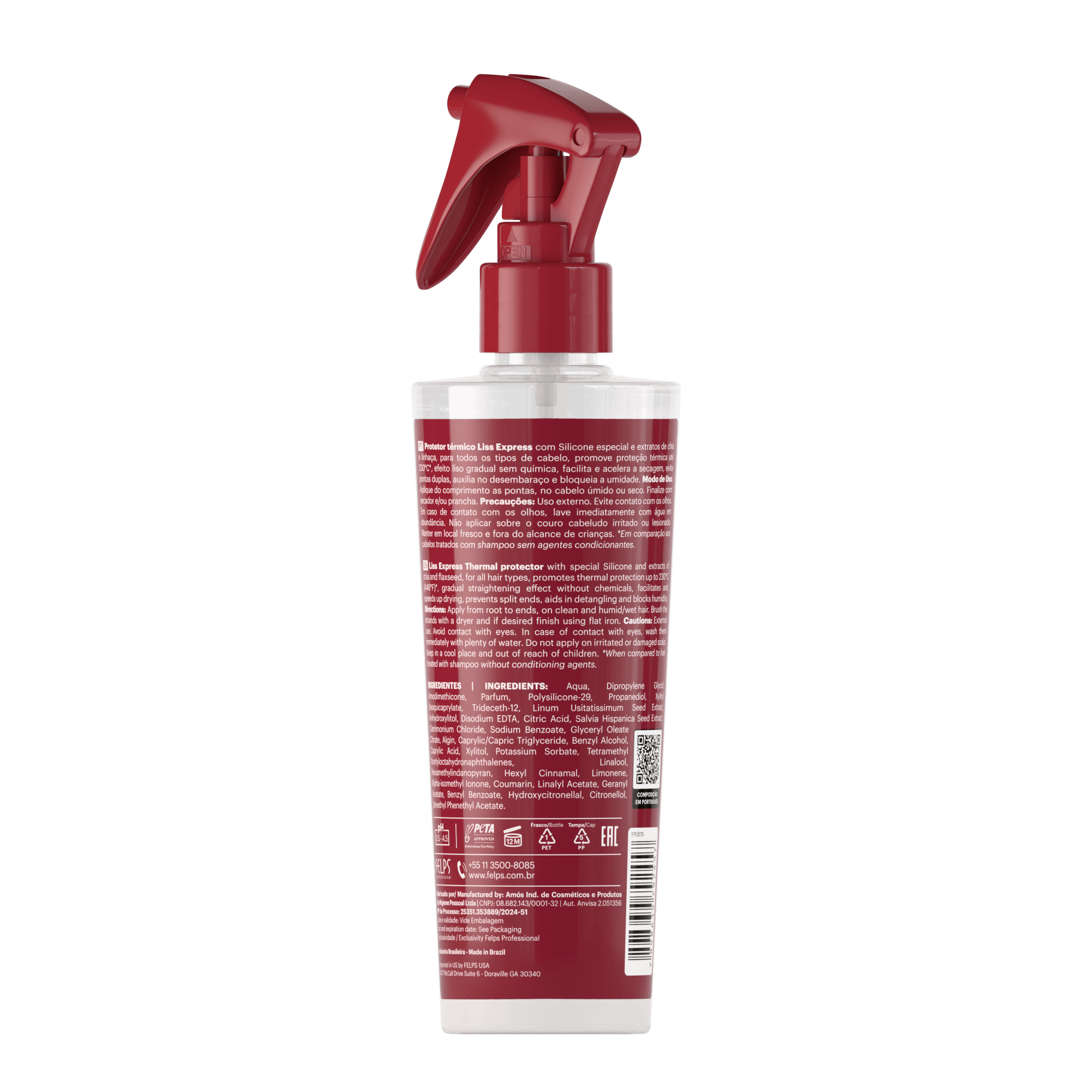 SOS Liss Express Termoprotettore capelli - Keratinbooms