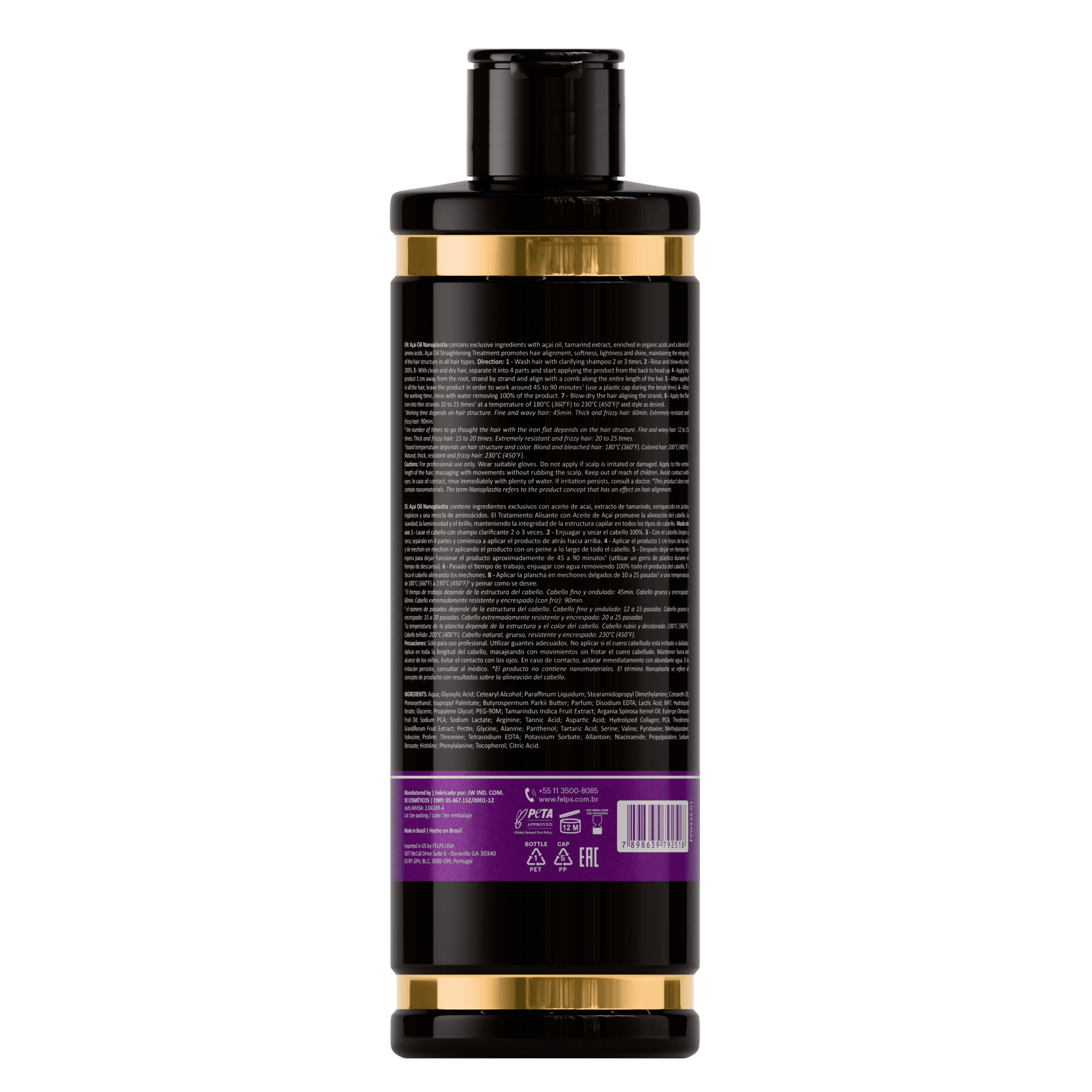Nanoplastia Olio di Acai - Keratinbooms