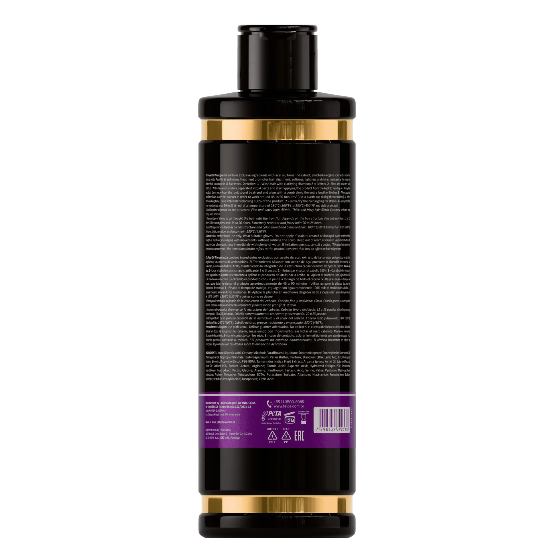Nanoplastia Olio di Acai - Keratinbooms