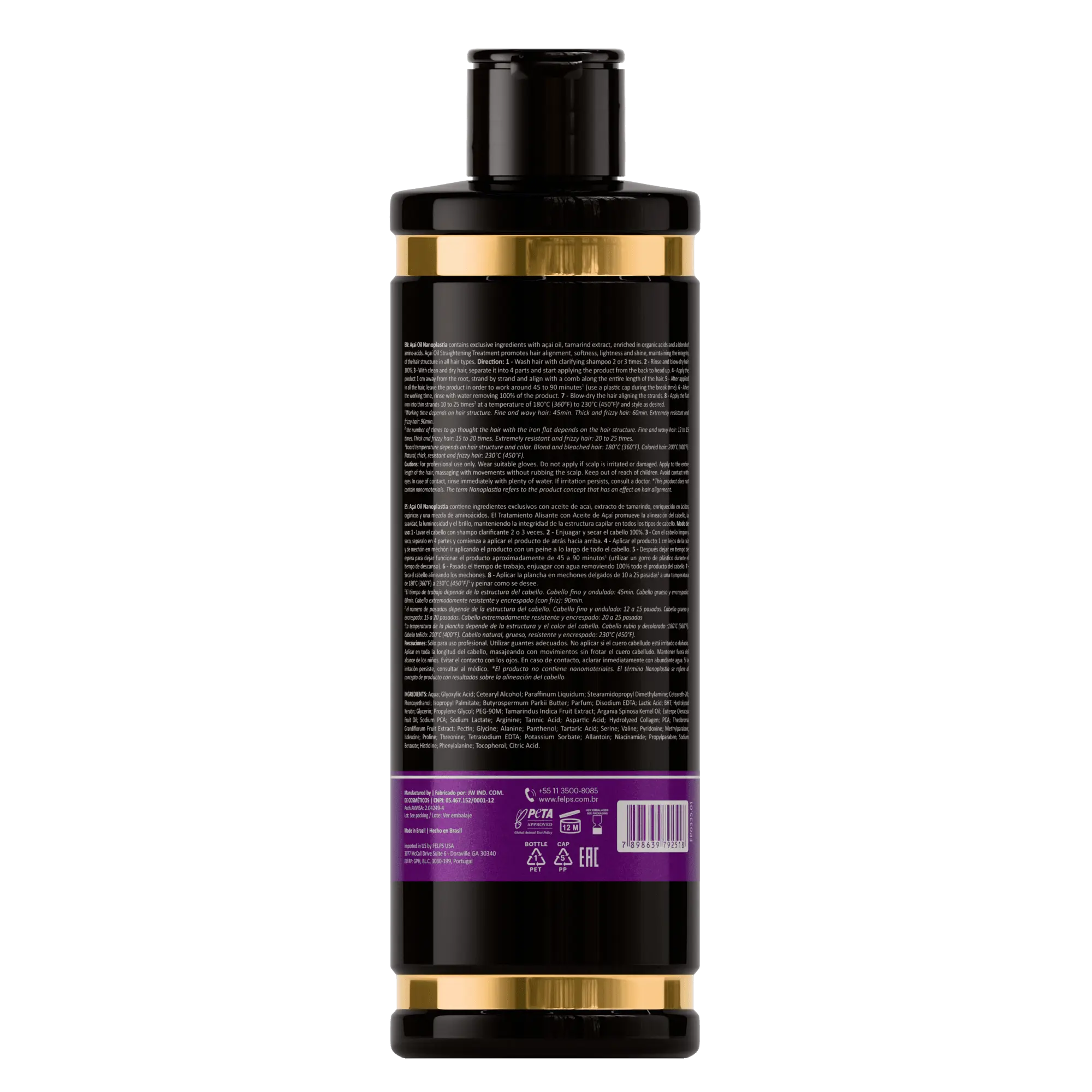 Nanoplastia Olio di Acai - Keratinbooms