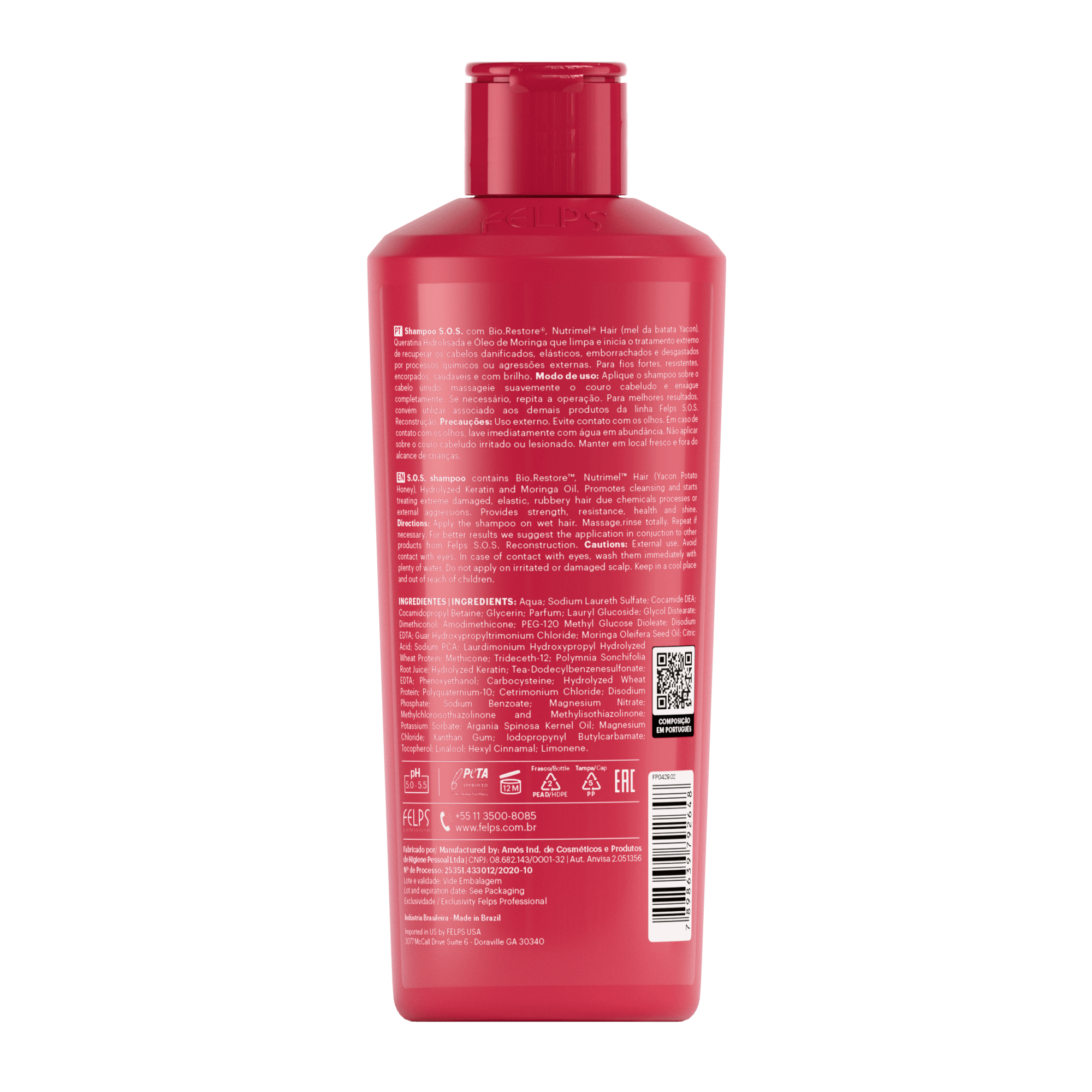 SOS Shampoo rigenerante - Keratinbooms