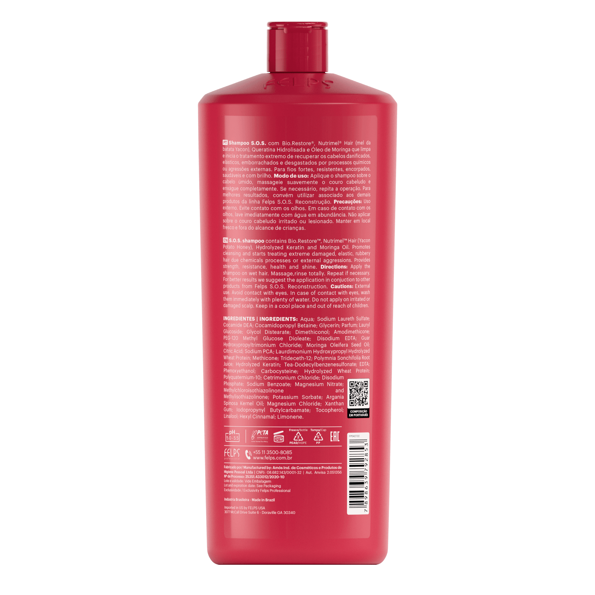 SOS Shampoo rigenerante - Keratinbooms