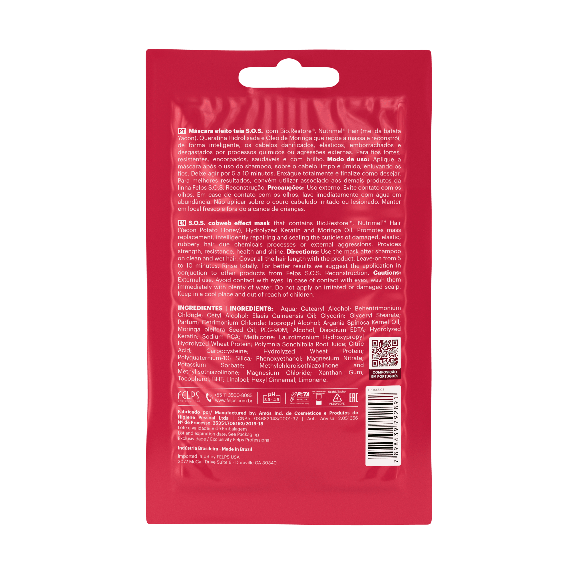 SOS Maschera rigenerante - Keratinbooms