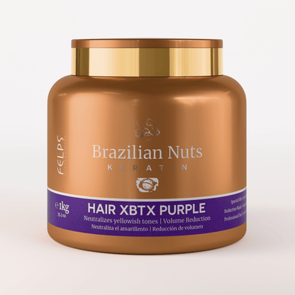 XBTX per capelli Anti-giallo Lisciante Brazilian Nuts - Keratinbooms
