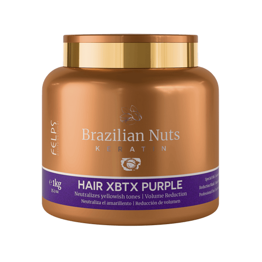 XBTX per capelli Anti-giallo Lisciante Brazilian Nuts - Keratinbooms