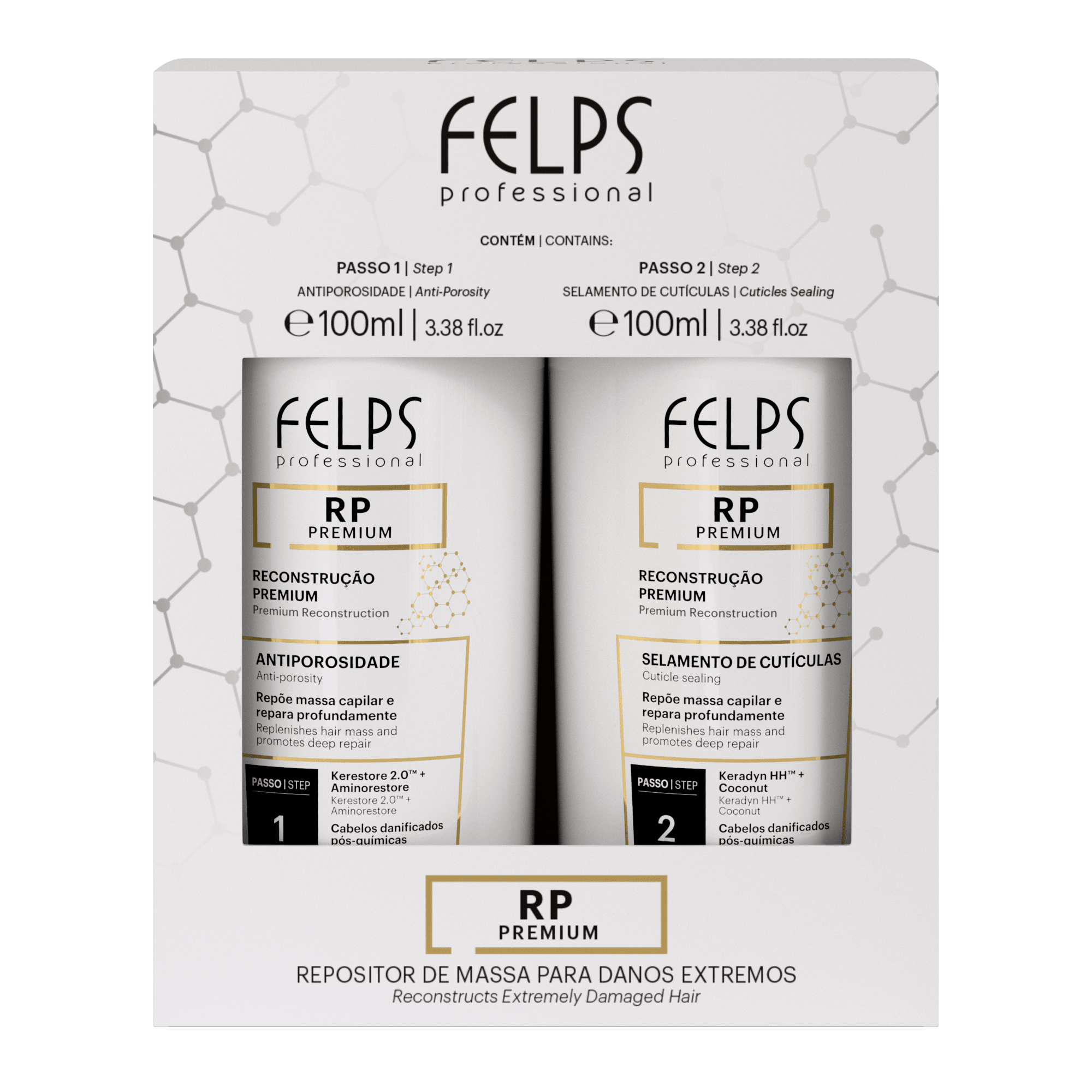 RP Ricostruzione capelli KIT DUO - Keratinbooms