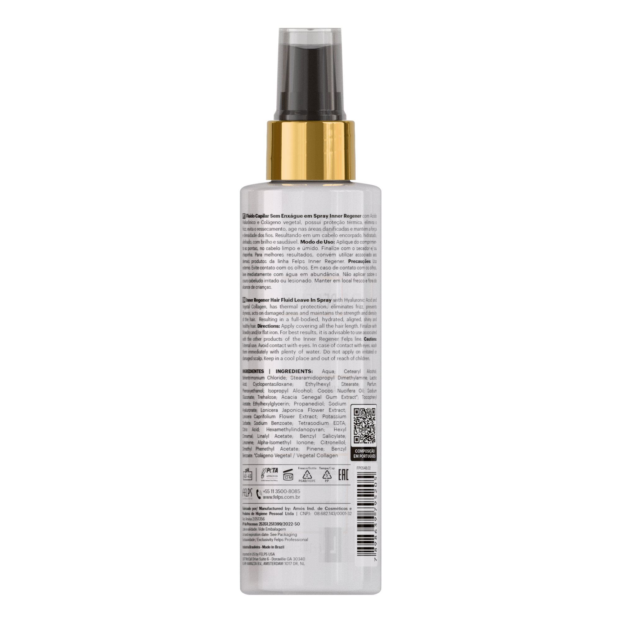 Termoprotettore Inner Regener Leave in Spray - Keratinbooms