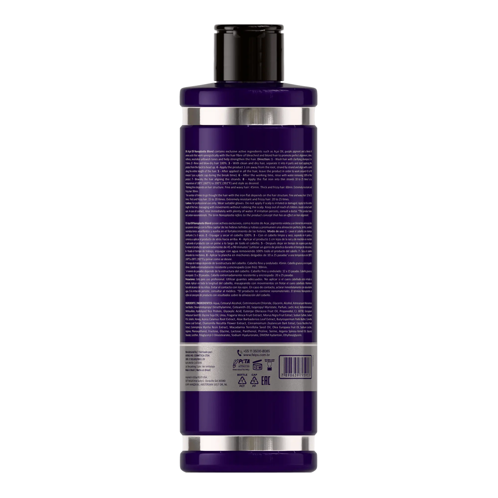 Nanoplastia Olio di Acai Blonde - Keratinbooms