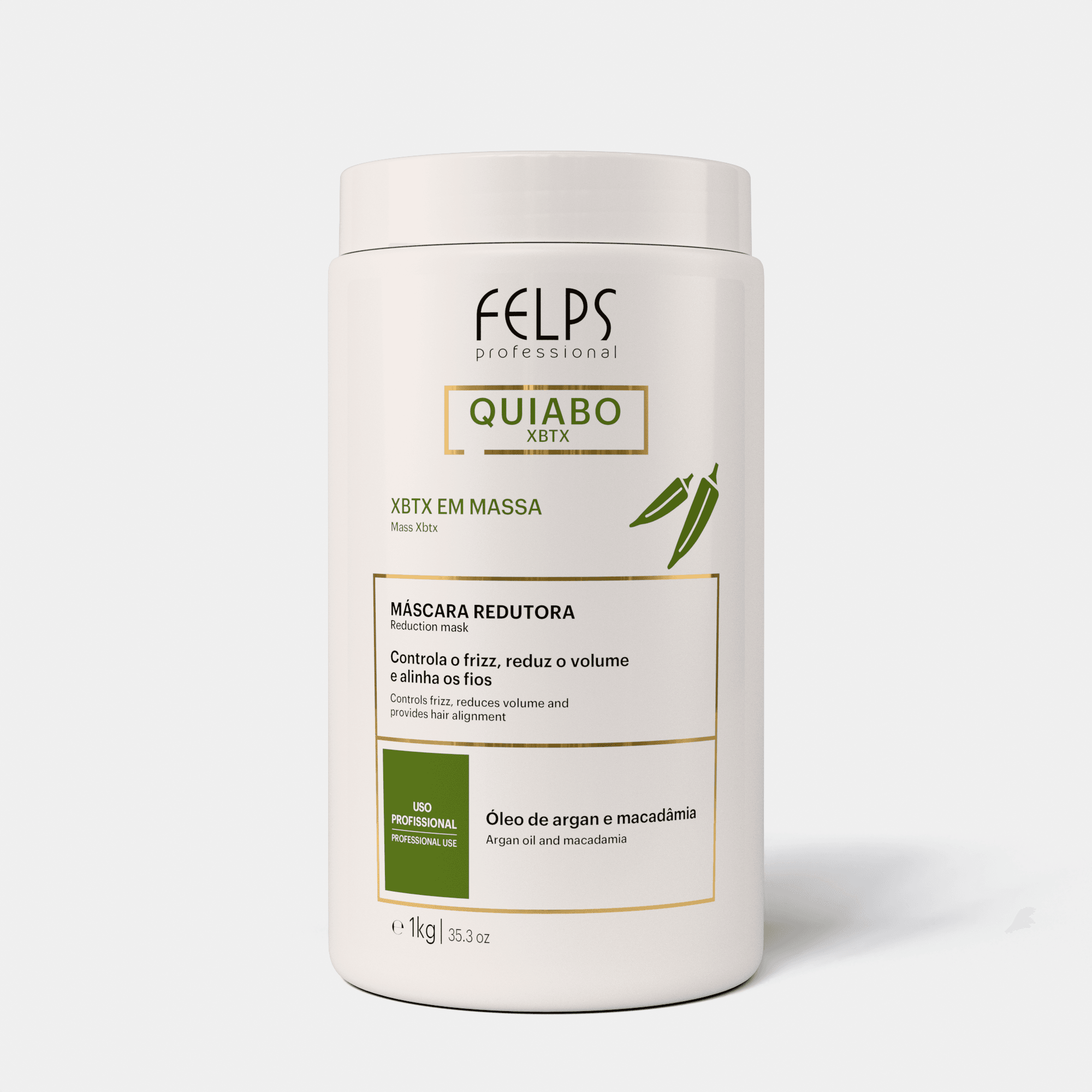 QUIABO XBTX lisciante per capelli con olio di Argan e Macadamia - Keratinbooms
