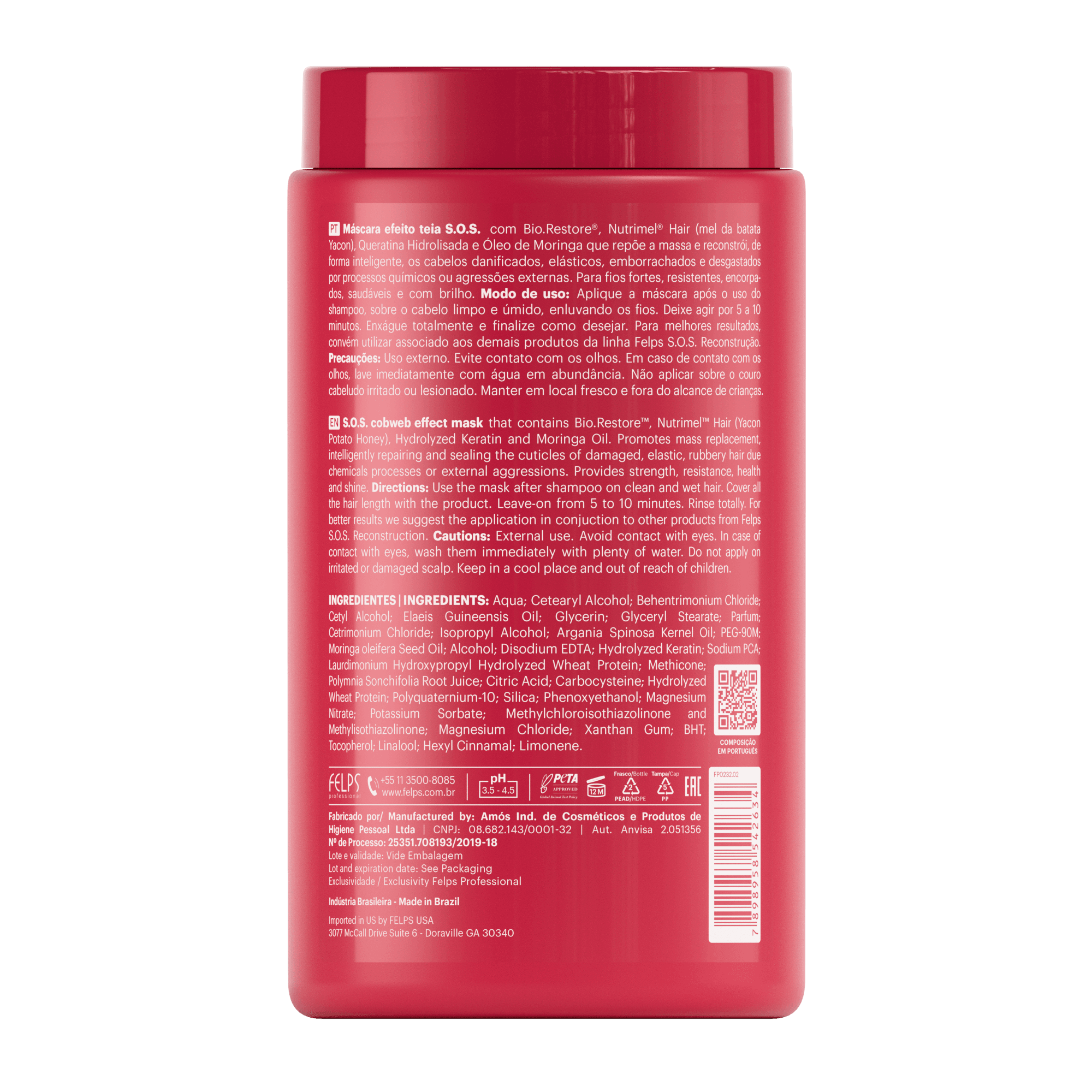 SOS Maschera rigenerante - Keratinbooms