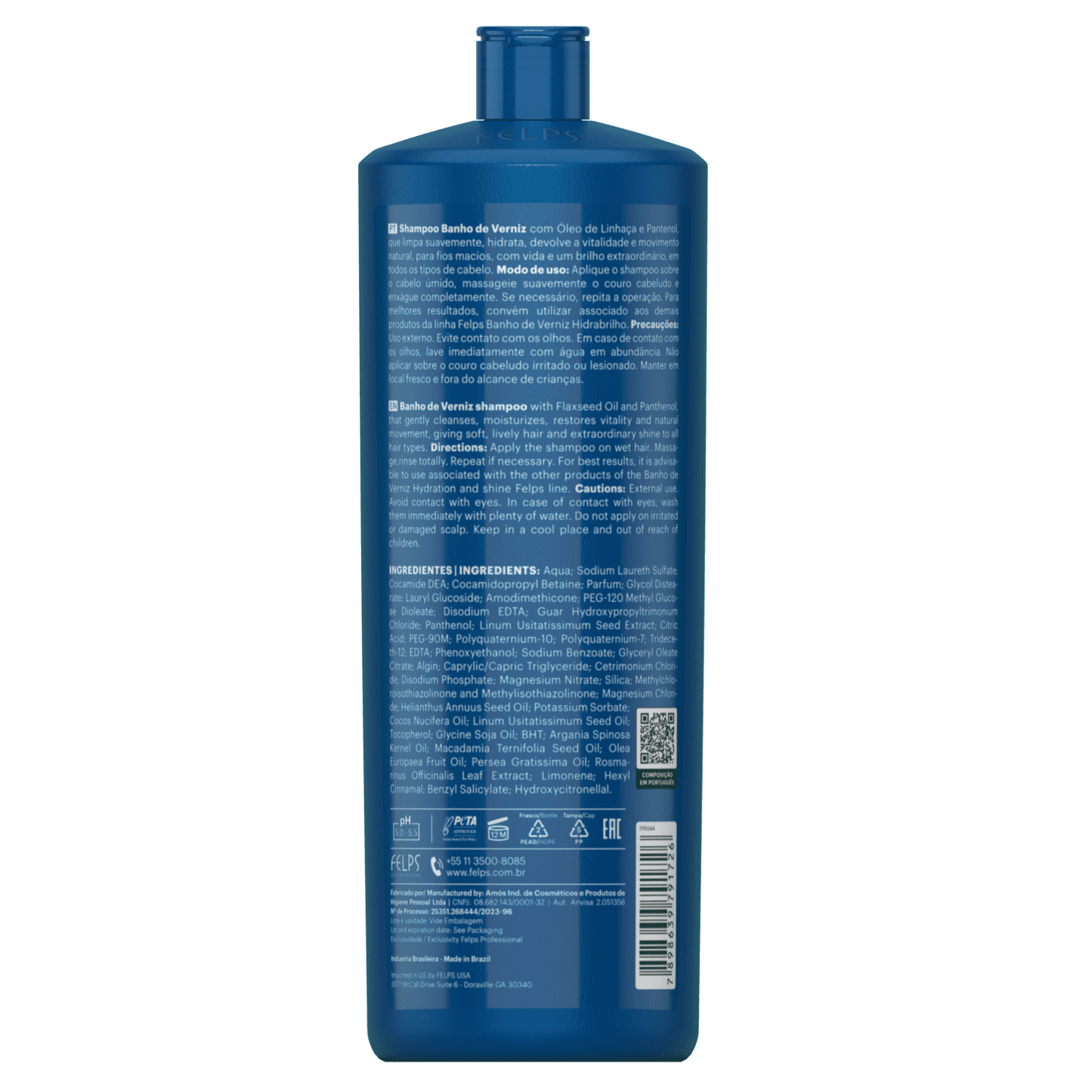 Bagno di Vernice Shampoo. Senza siliconi