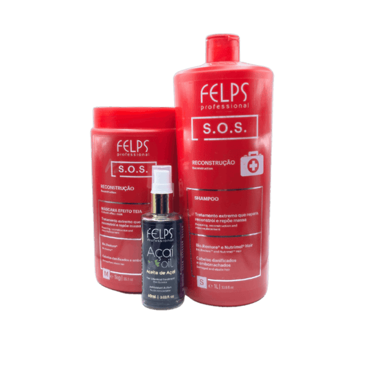Kit PRIMAVERA❤️ Completo SOS e Olio di Acai post trattamento - Keratinbooms