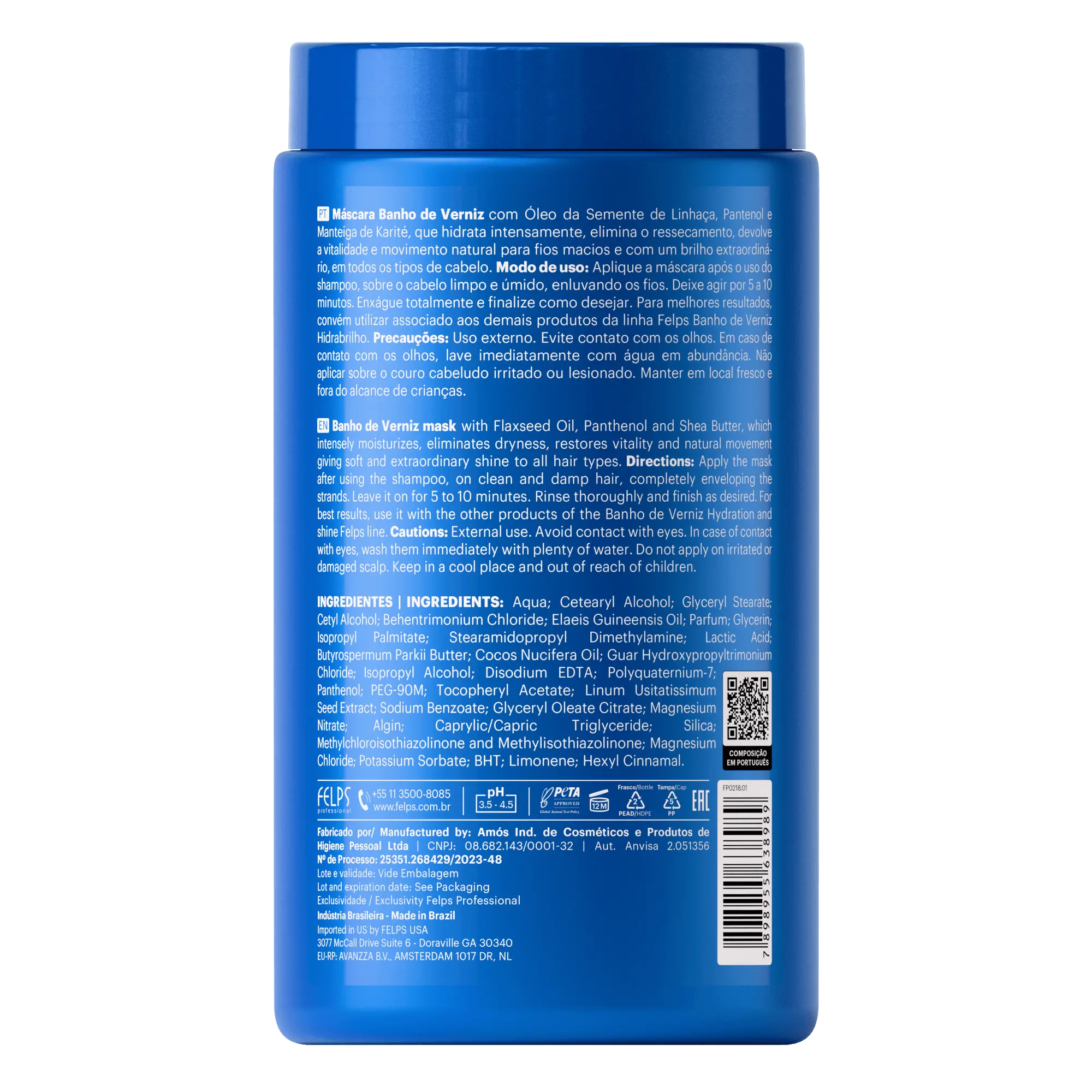 Felps Professional Bagno di Vernice Maschera lipidica   keratinbooms.myshopify.com