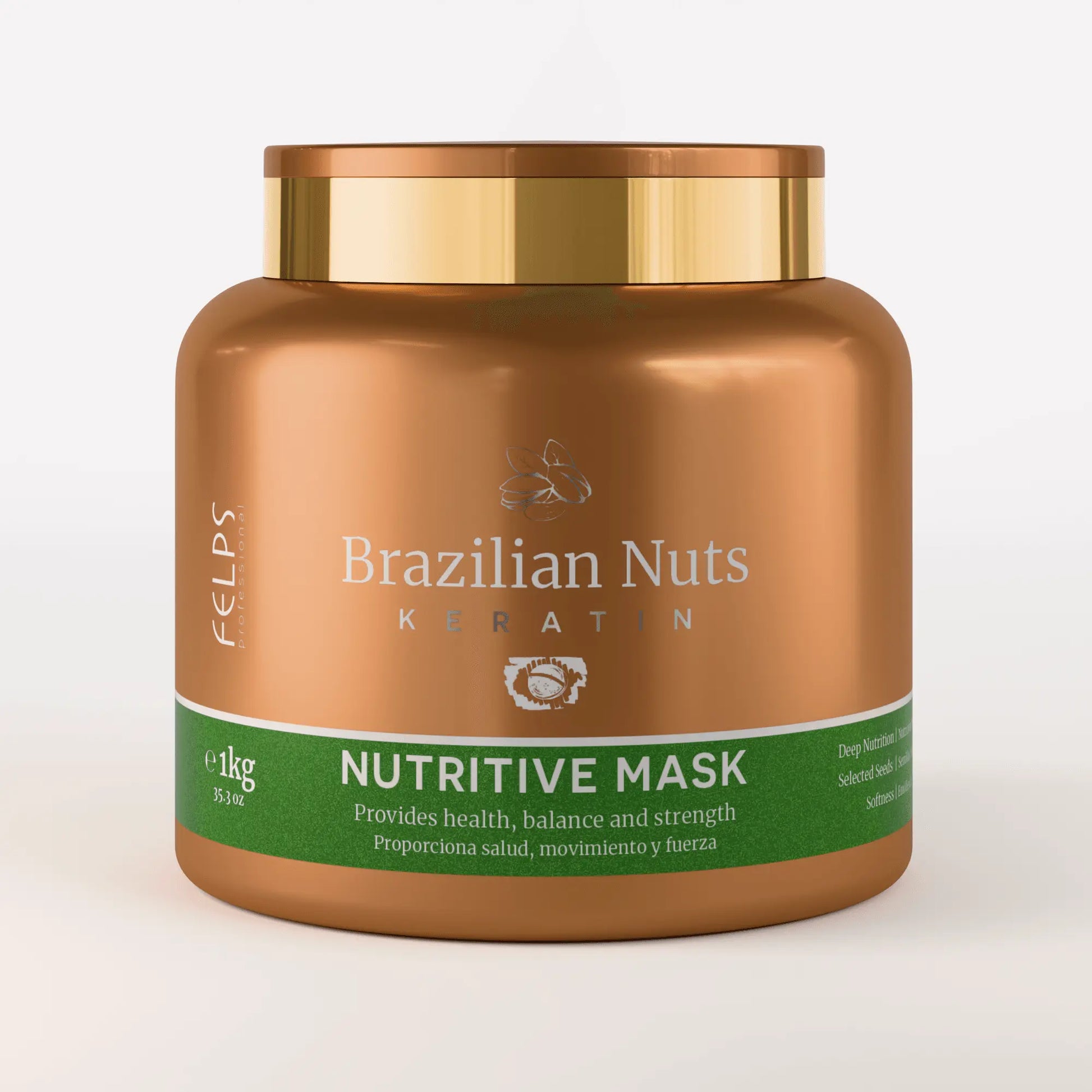 Felps Professional Maschera capelli Nutrizione Profonda Brazilian Nuts   keratinbooms.myshopify.com