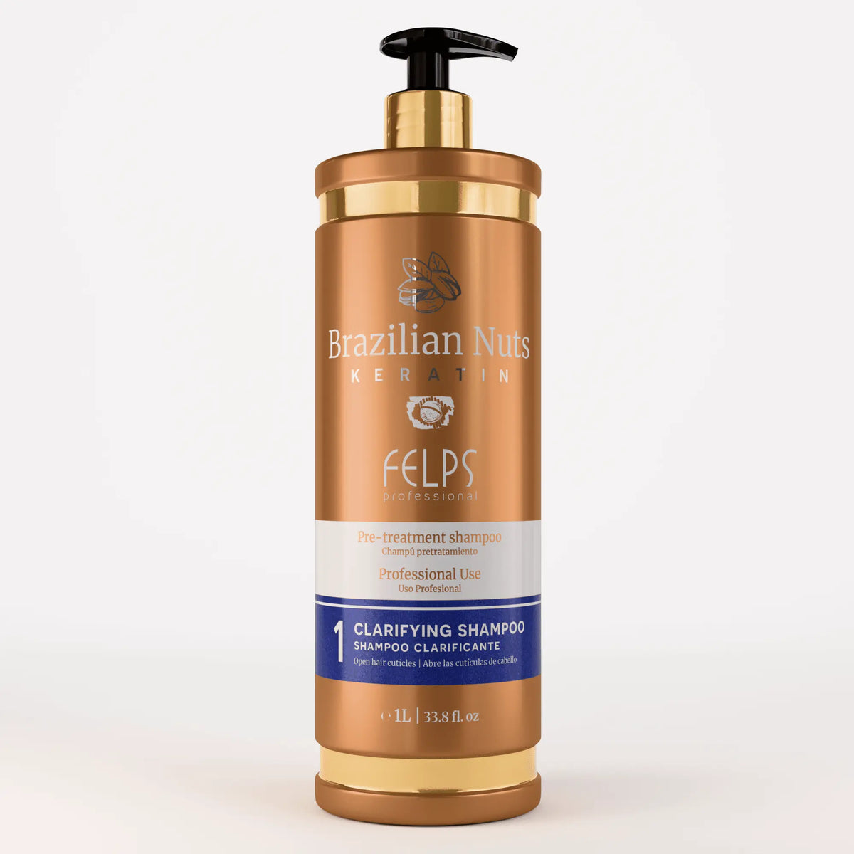 Felps Professional Shampoo Purificante Step 1 Brazilian Nuts   keratinbooms.myshopify.com