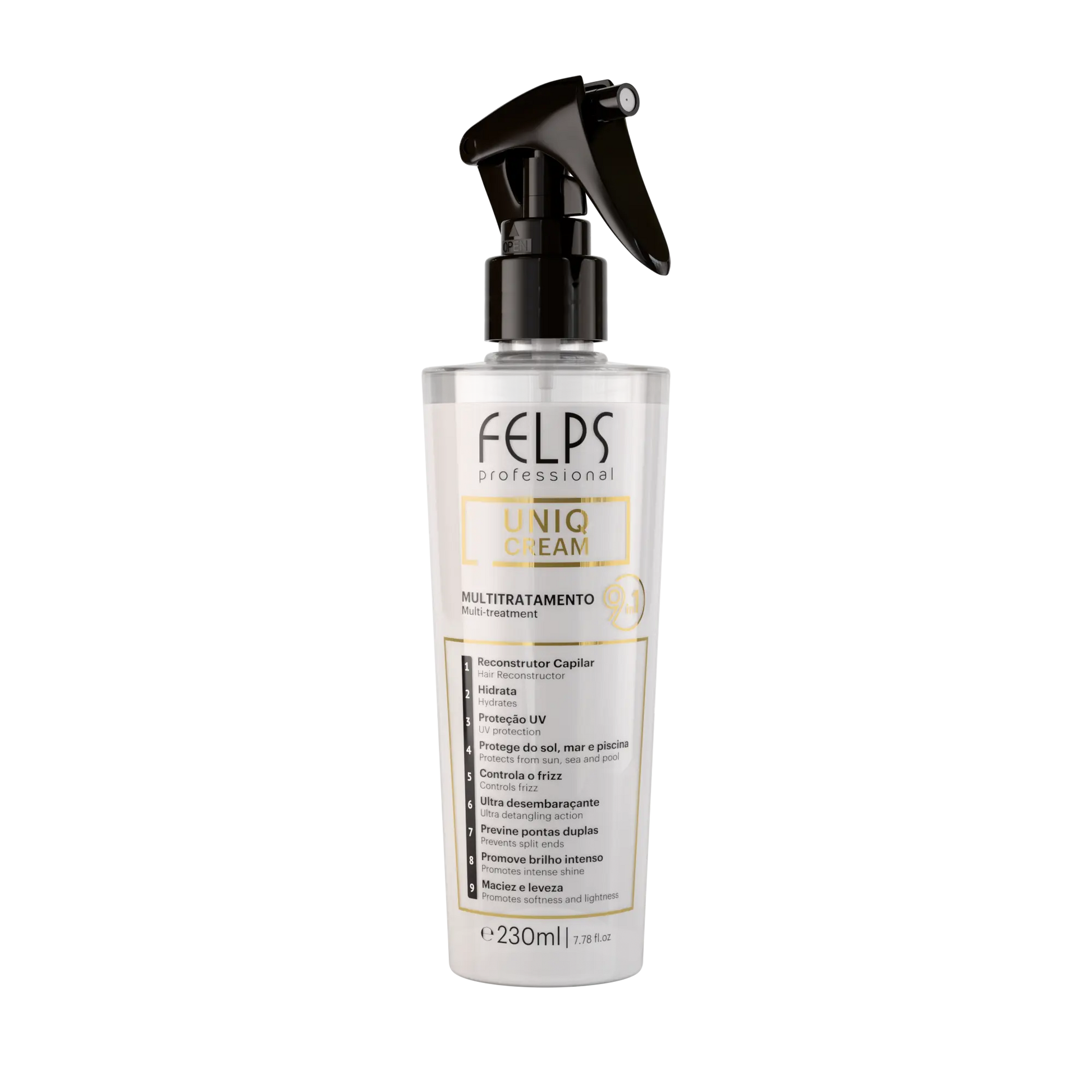 Felps Professional Uniq Cream Trattamento Multi-Azione 9 in 1 230ml 230ml keratinbooms.myshopify.com